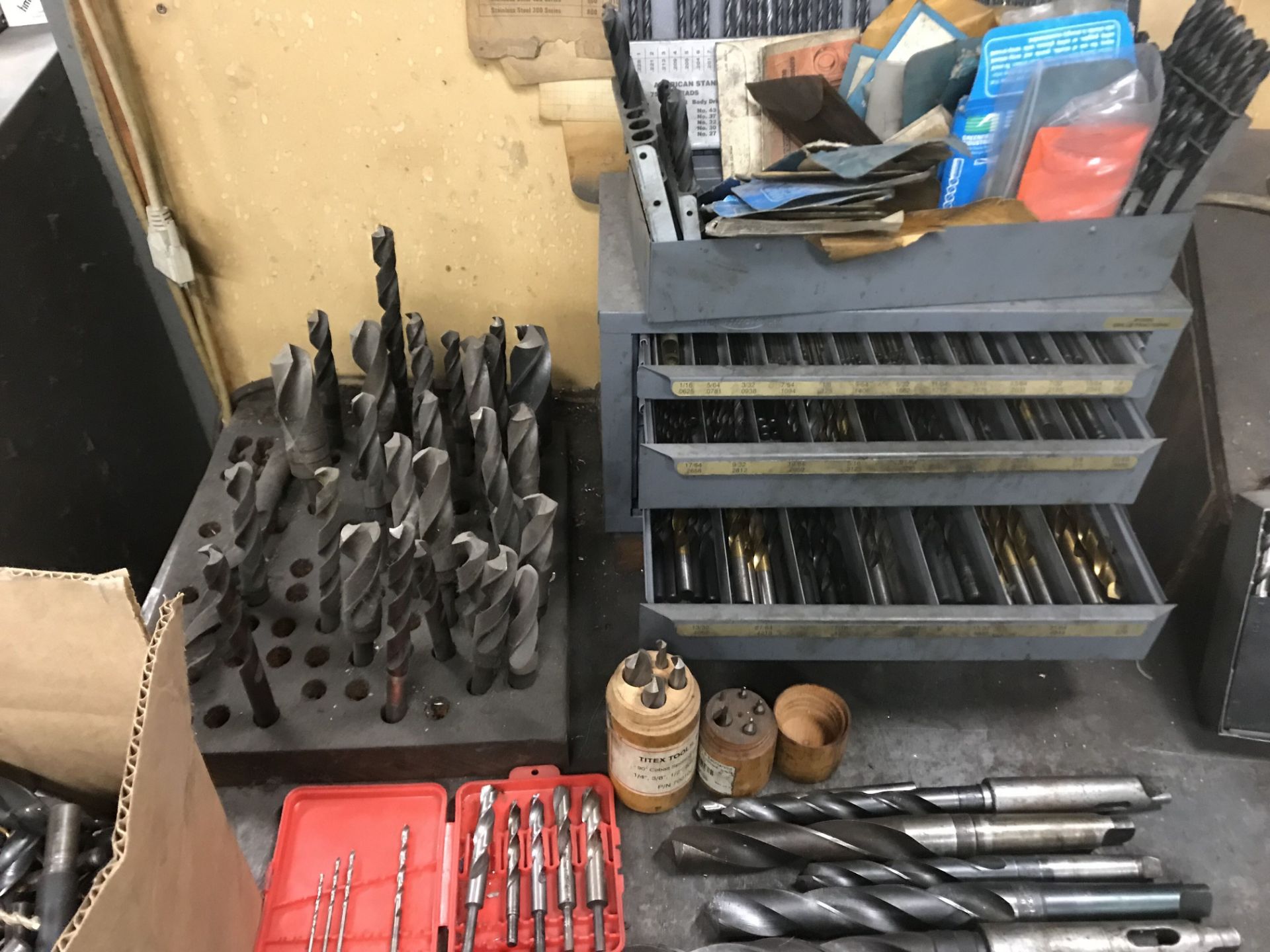 Tooling Lot: (1) Drill Doctor 750X, (1) Drill Doctor, Assorted Sized Drill Bits, Reversed Steel - Image 3 of 9