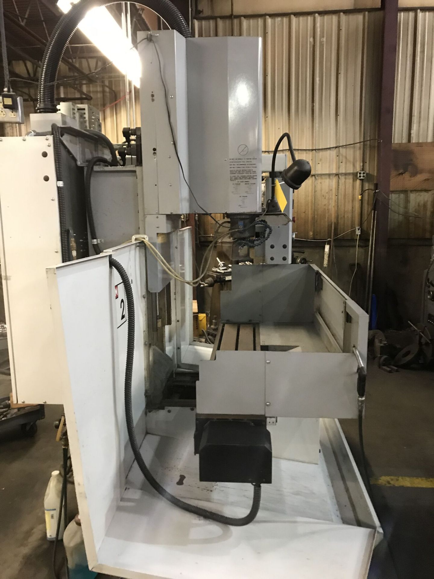 HAAS Tool Room Mill, Model #TM-2, S/N #37507, Year 2004 - Image 2 of 6