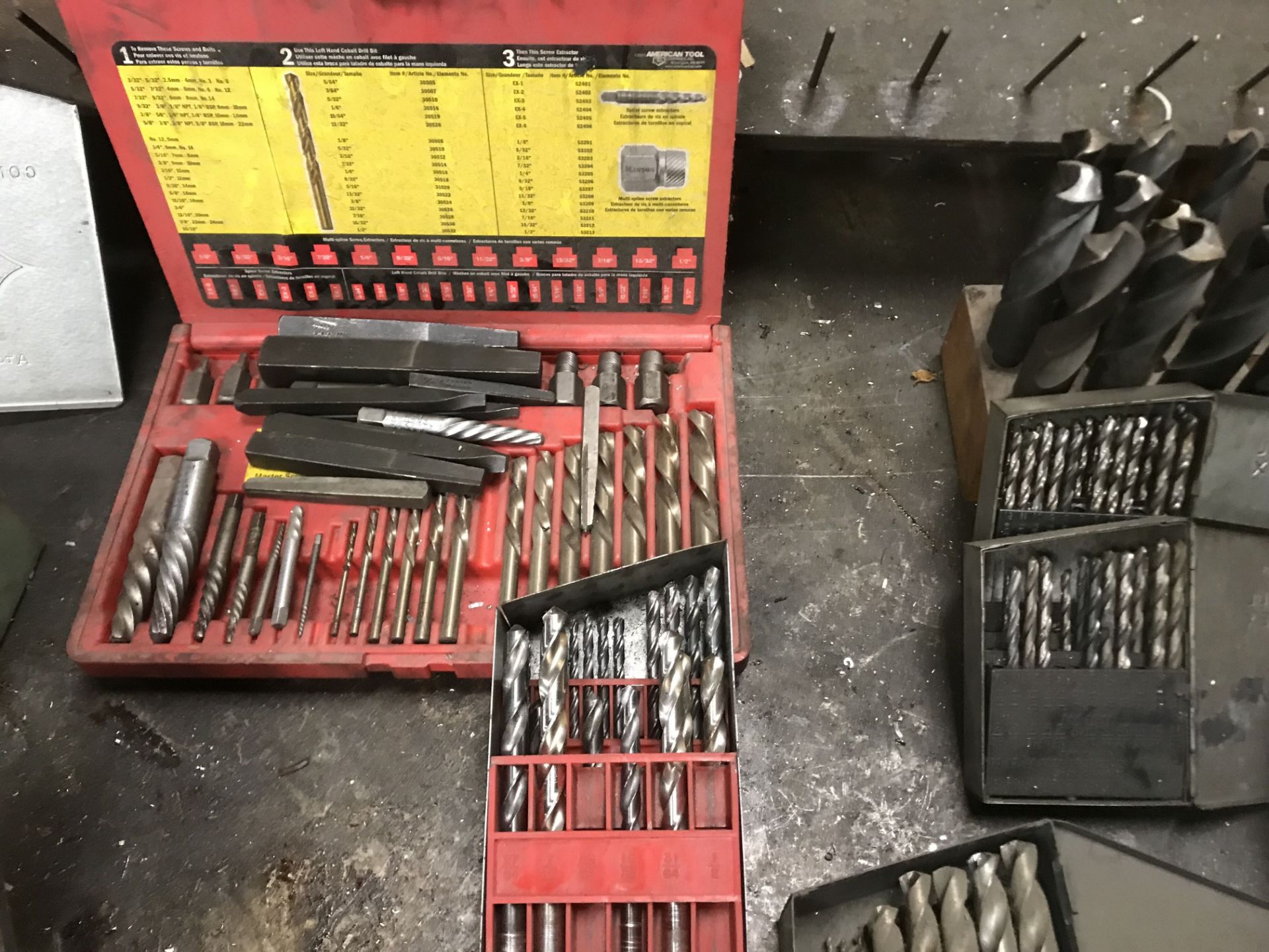 Tooling Lot: (1) Drill Doctor 750X, (1) Drill Doctor, Assorted Sized Drill Bits, Reversed Steel - Image 7 of 9