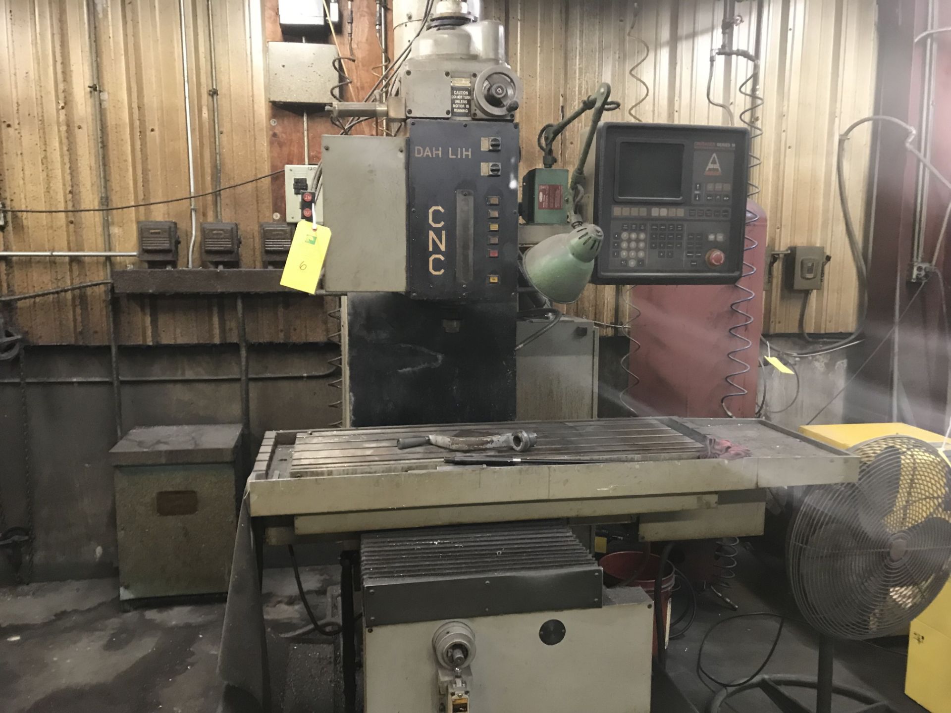 DAH LIH CNC Machine, Model #L-V800, Year 1988, S/N #V78027