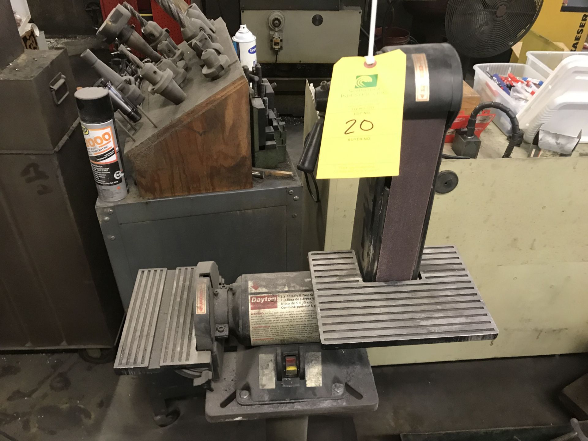 Dayton 2x6" Belt & Disc Sander