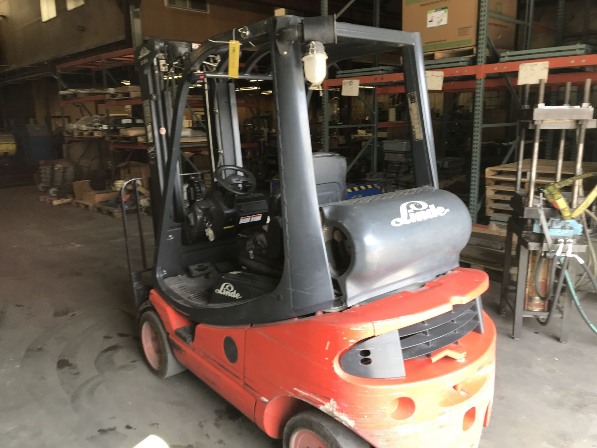 Linde Forklift, Model #H20CT-600-03, S/N #H2X35ORO2244, Hydrostatic Drive, Hours 1053.7
