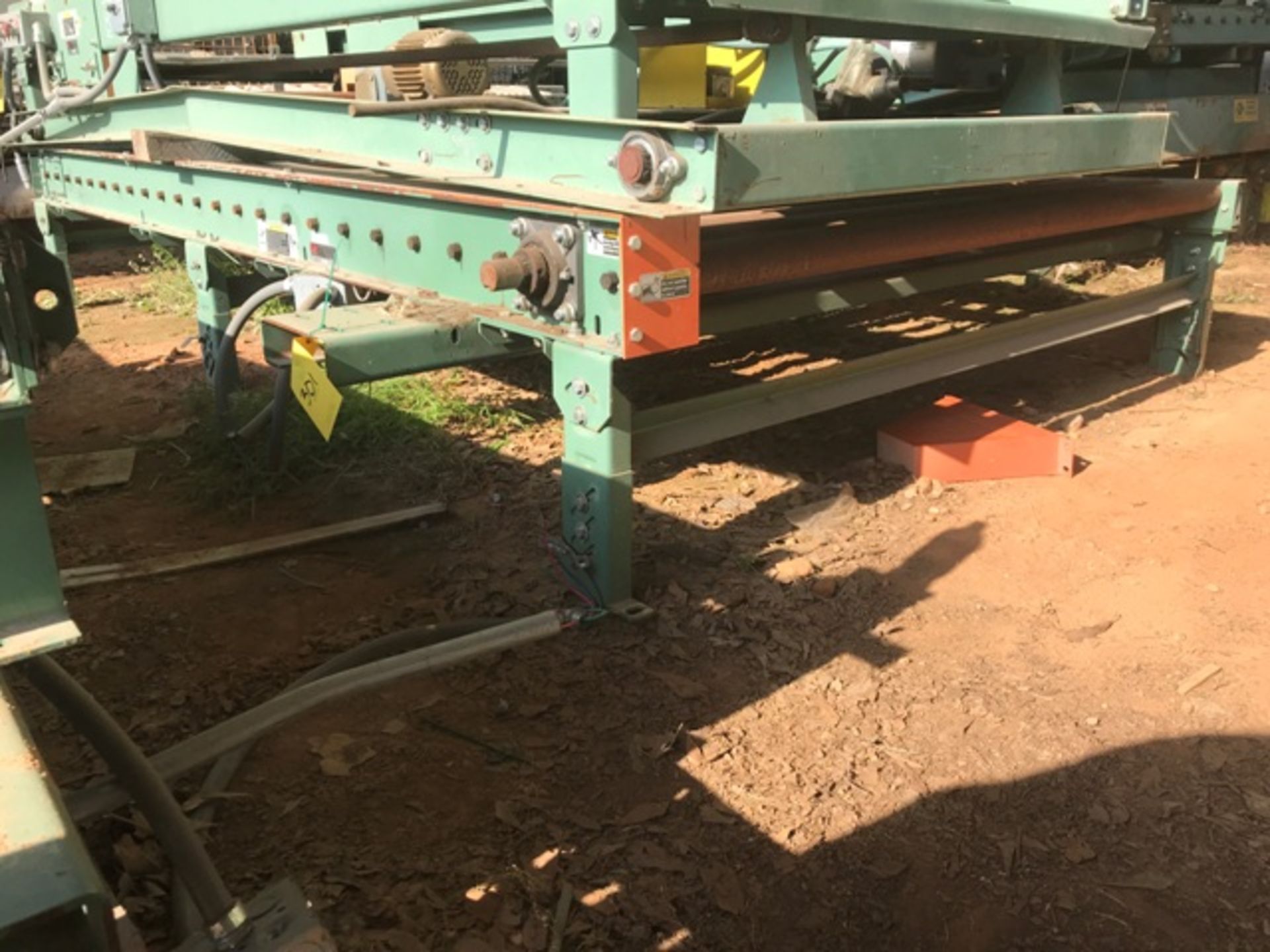 PALLET DRIVE CONVEYOR. ROLLERS. 108"L X 67"W. - Image 3 of 3