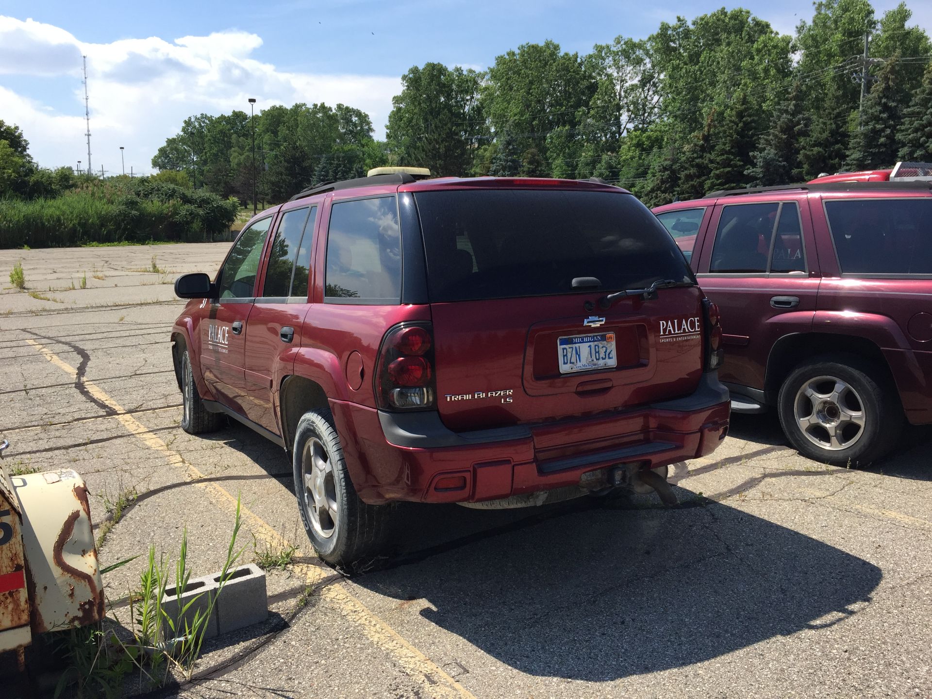 2007 Chevrolet Trailblazer- Red Jewel/ BZN1831- 114,889 miles, Vehicle 31