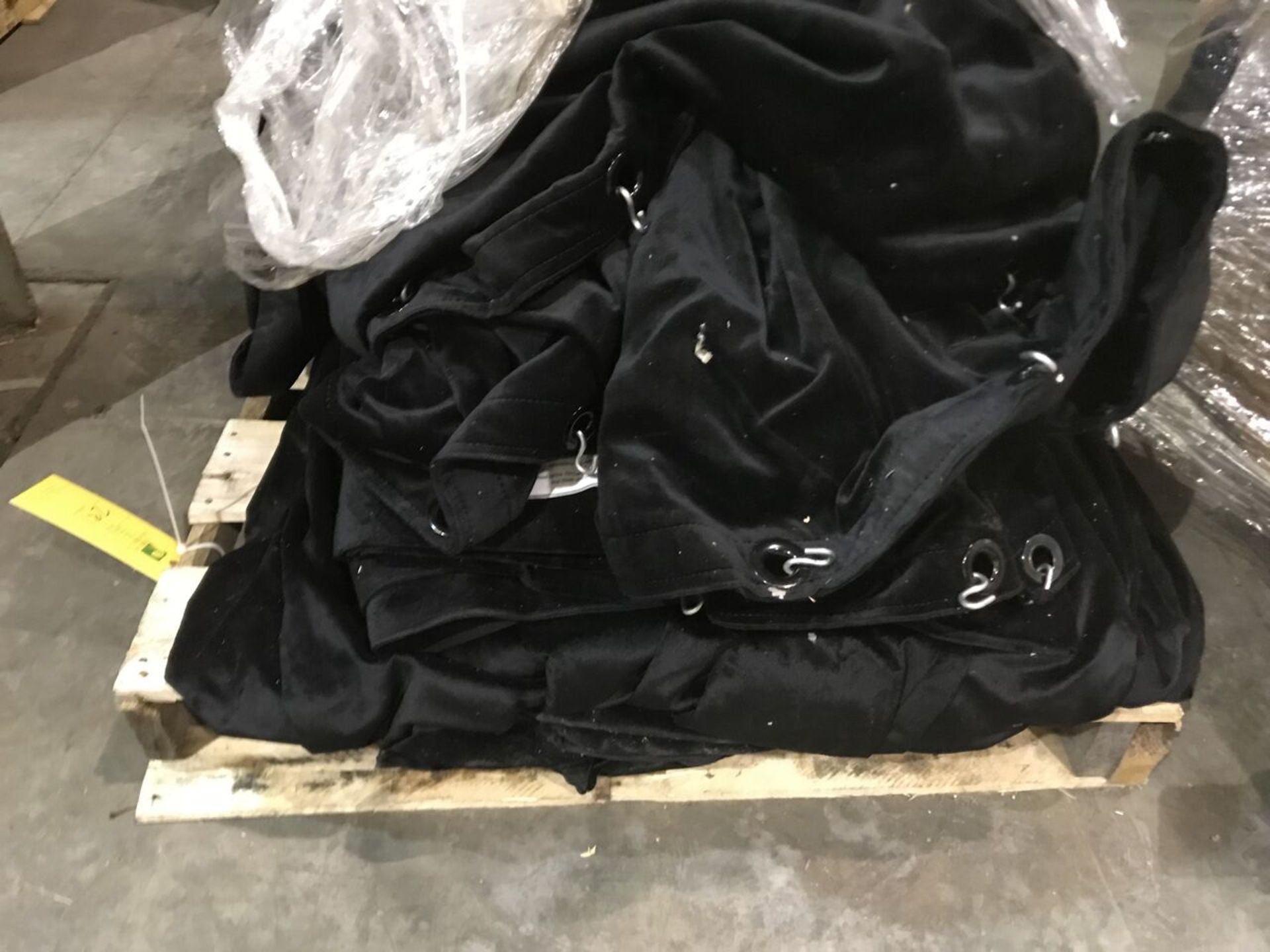 Pallet of Blackout Curtains; Rigging Fee: $35 - Image 2 of 2