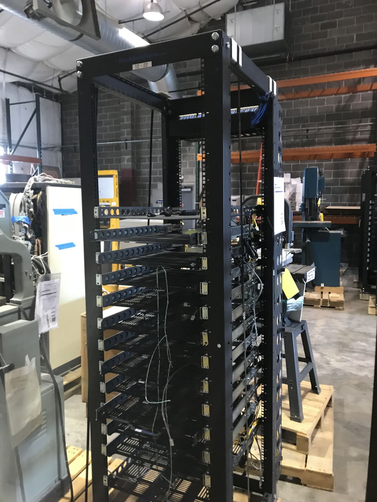 KVM Server Racks; Rigging Fee: $40 - Image 2 of 2