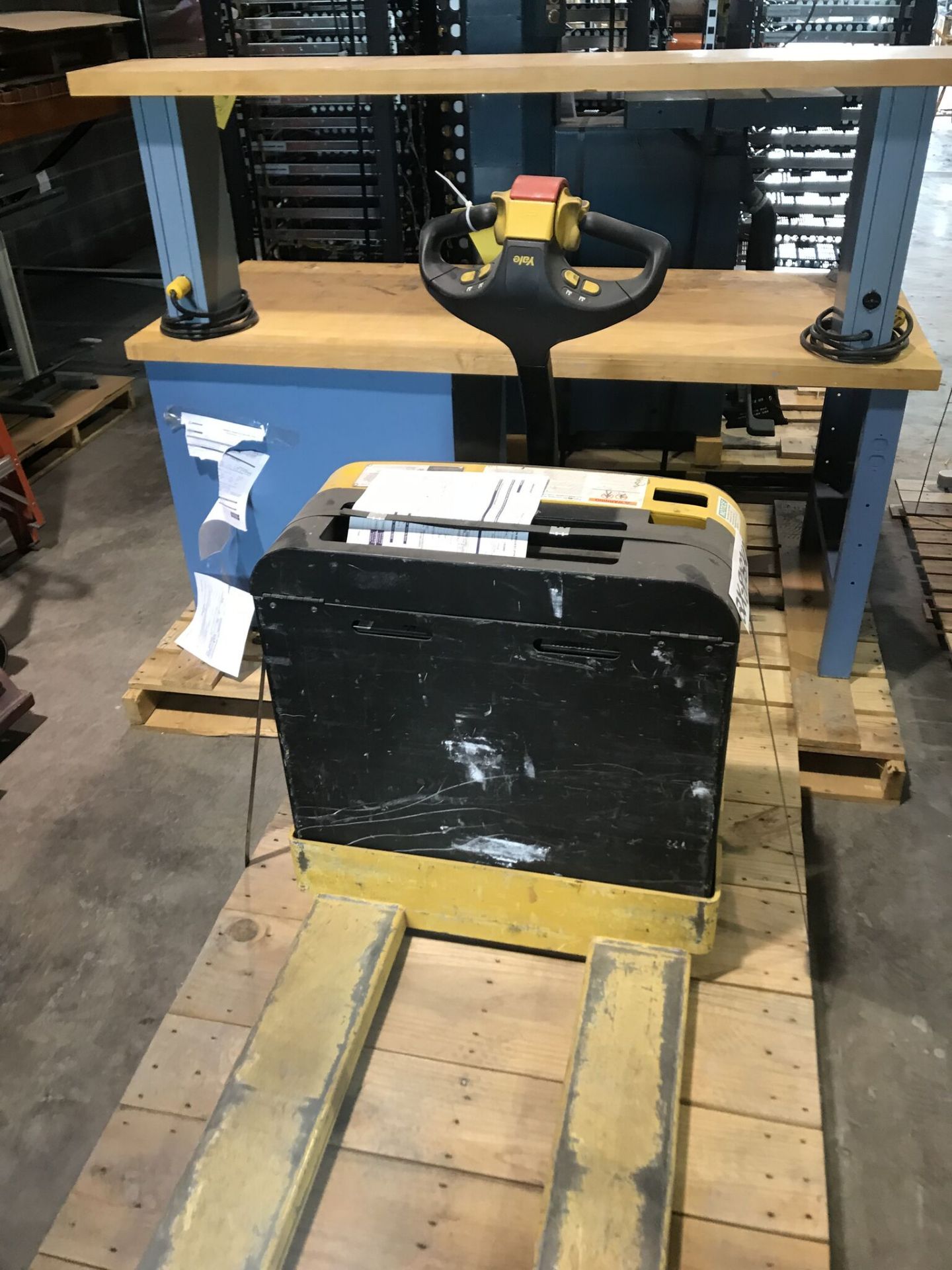 Yale Lift Truck, Model #MPB040-EN24T2748, S/N #B827N22538D; Rigging Fee: $50 - Image 2 of 3