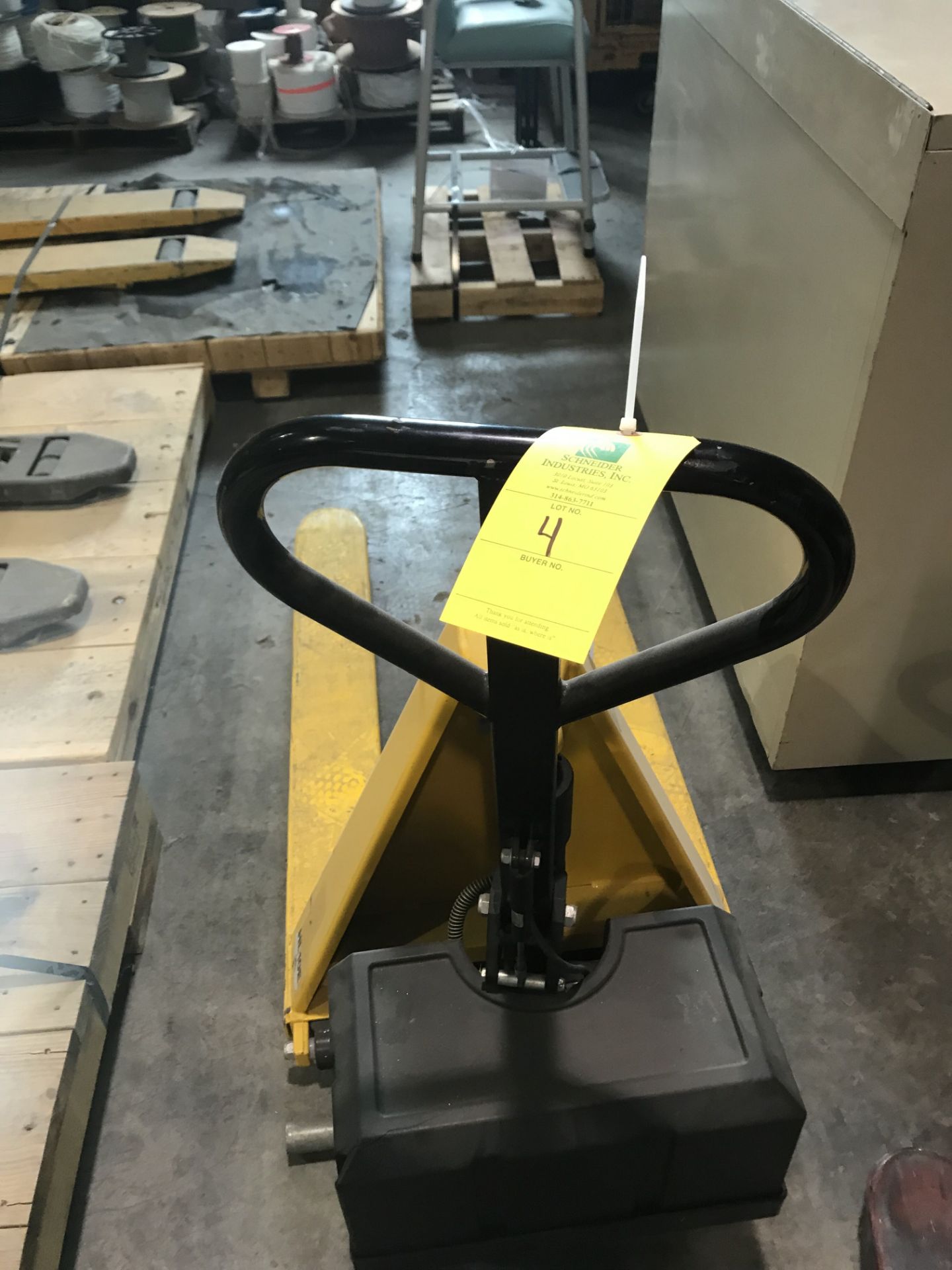 Pallet Jack; Rigging Fee: $25