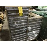 (2) Beige Storage Cabinets; Rigging Fee: $40