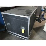 Black Storage Cabinet; Rigging Fee: $35