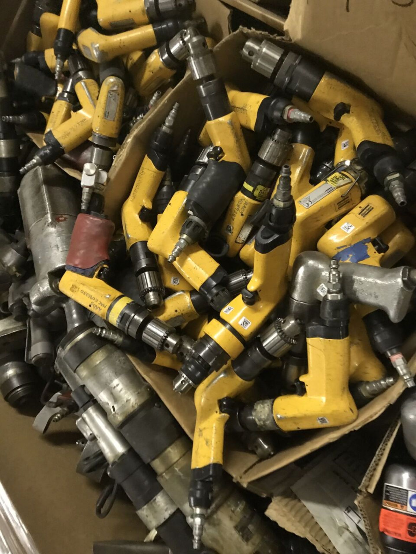 Box of Pneumatic Hand Tools, Compression Riveters, ARO Hand Drills; Rigging Fee: $50 - Image 3 of 5