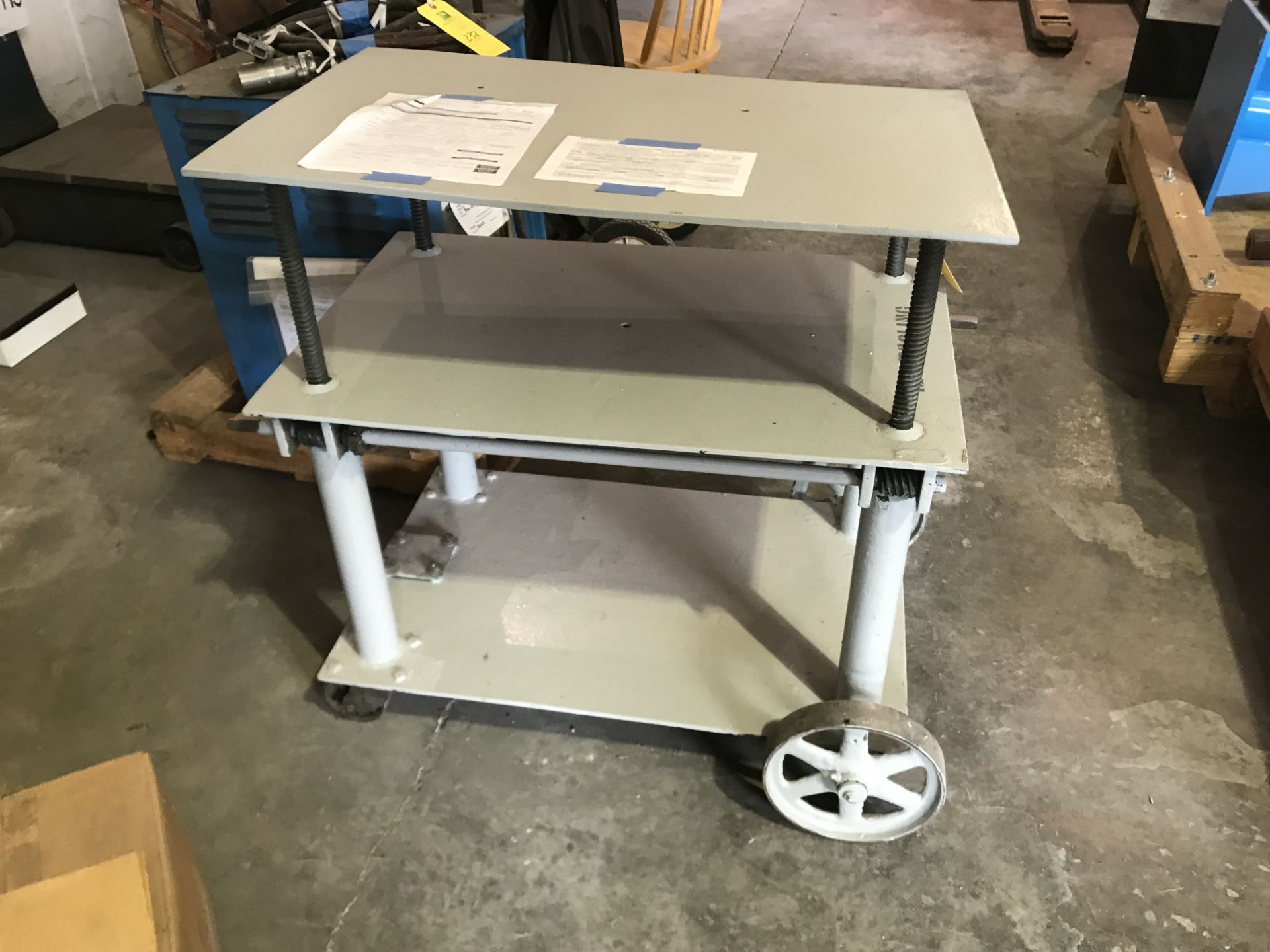 Die Leveling Cart; Rigging Fee: $30 - Image 2 of 2