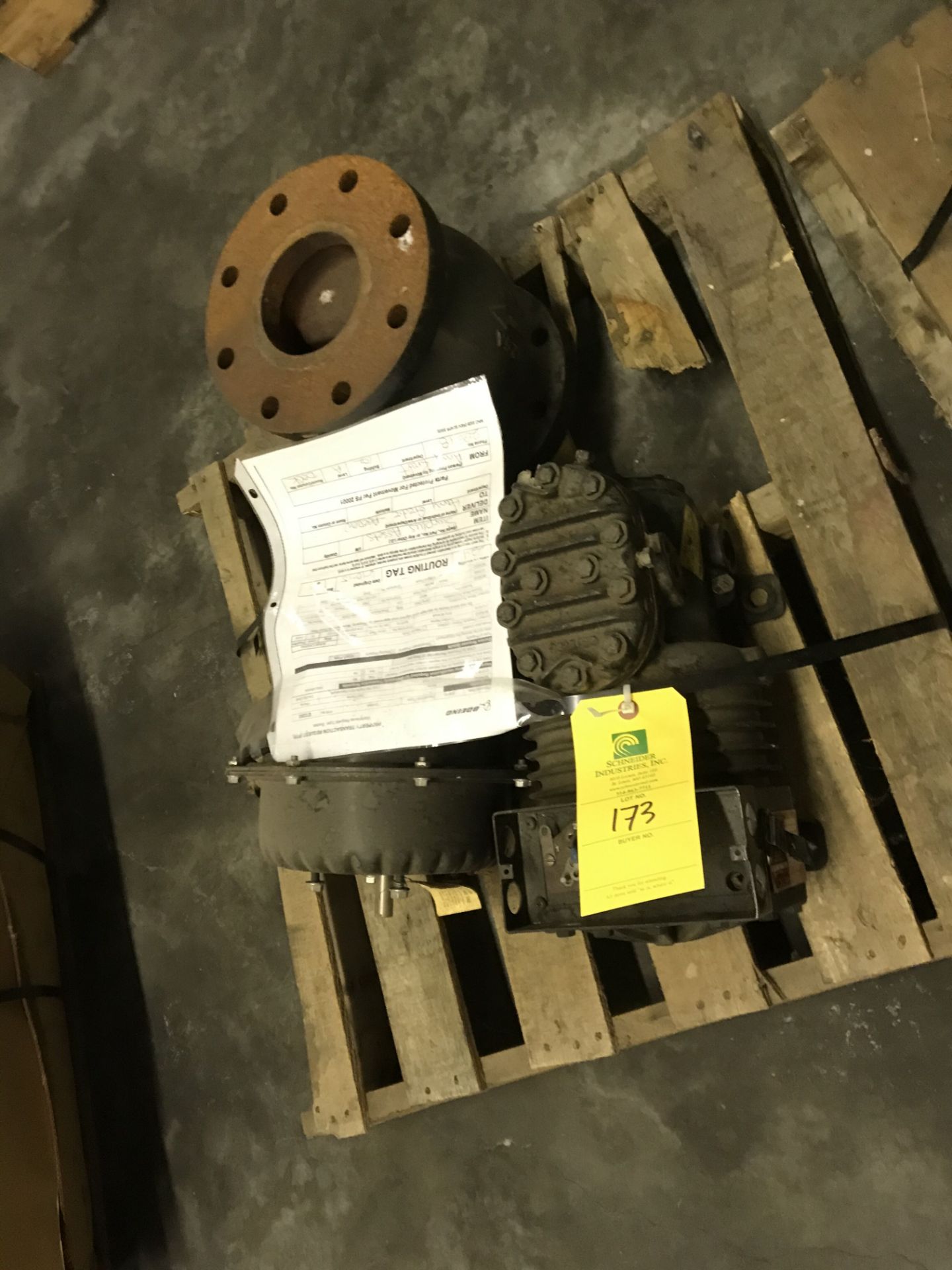 Skid of (3) Blower Drives; Rigging Fee: $35 - Image 2 of 3