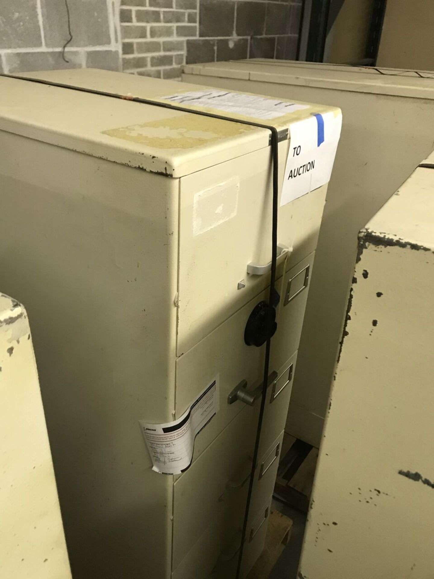 Filing Cabinet W/ Combo Lock; Rigging Fee: $40 - Image 2 of 3