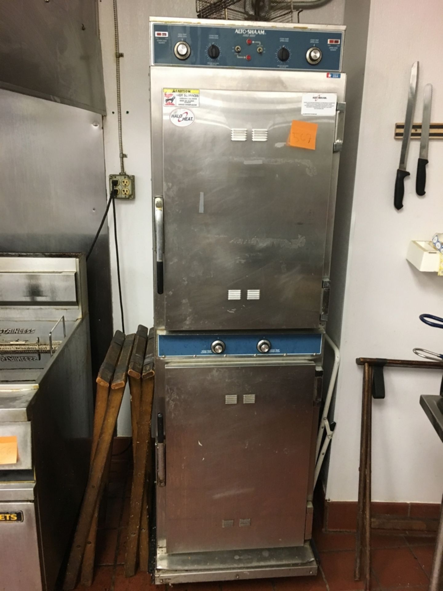 SS Oven, Auto-Shaam, 2 x 3 1/2 x 6 1/2 ft Located: Main Kitchen, adjacent to Palace Grill Asset #: