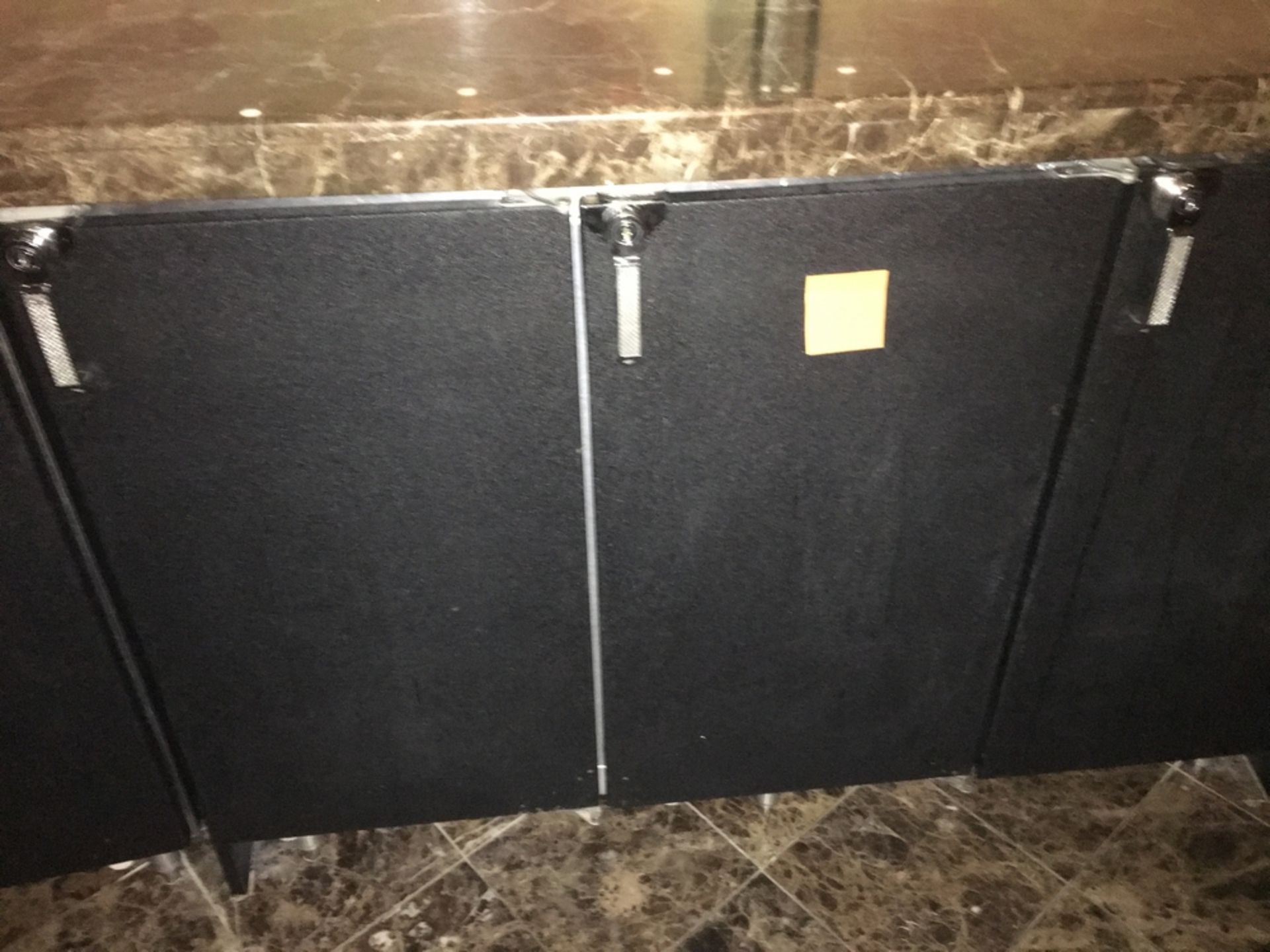 3-door under bar Refrigerators, 2 x 5 x 3 1/2 ft Located: Court-Side Club Asset #: N/A ***NOTE