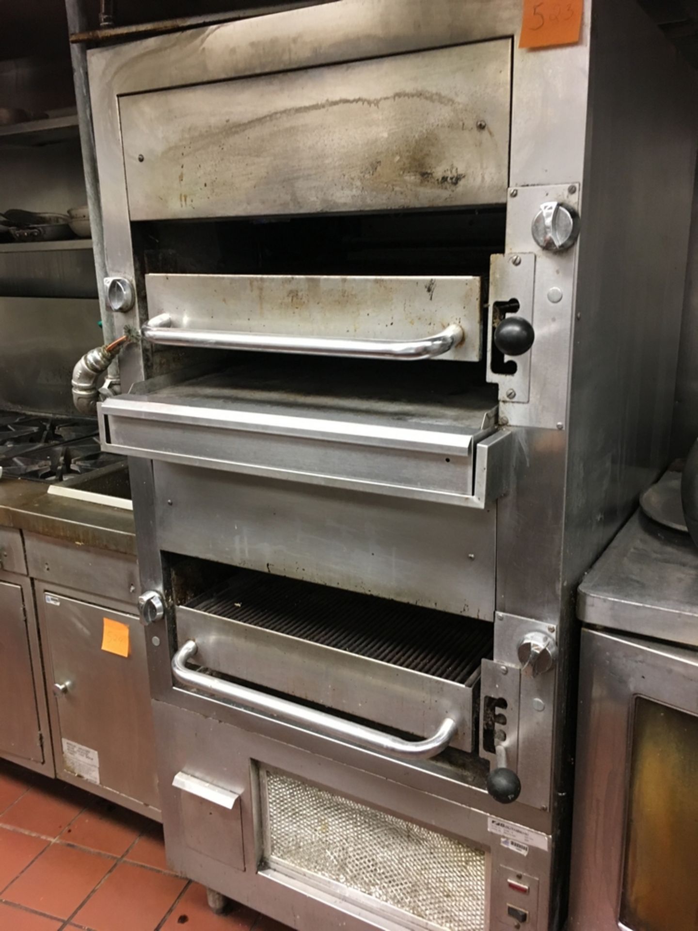 SS Oven, South Bend 3 ft x 4 ft x 6 ft Located: Main Kitchen, adjacent to Palace Grill Asset #: