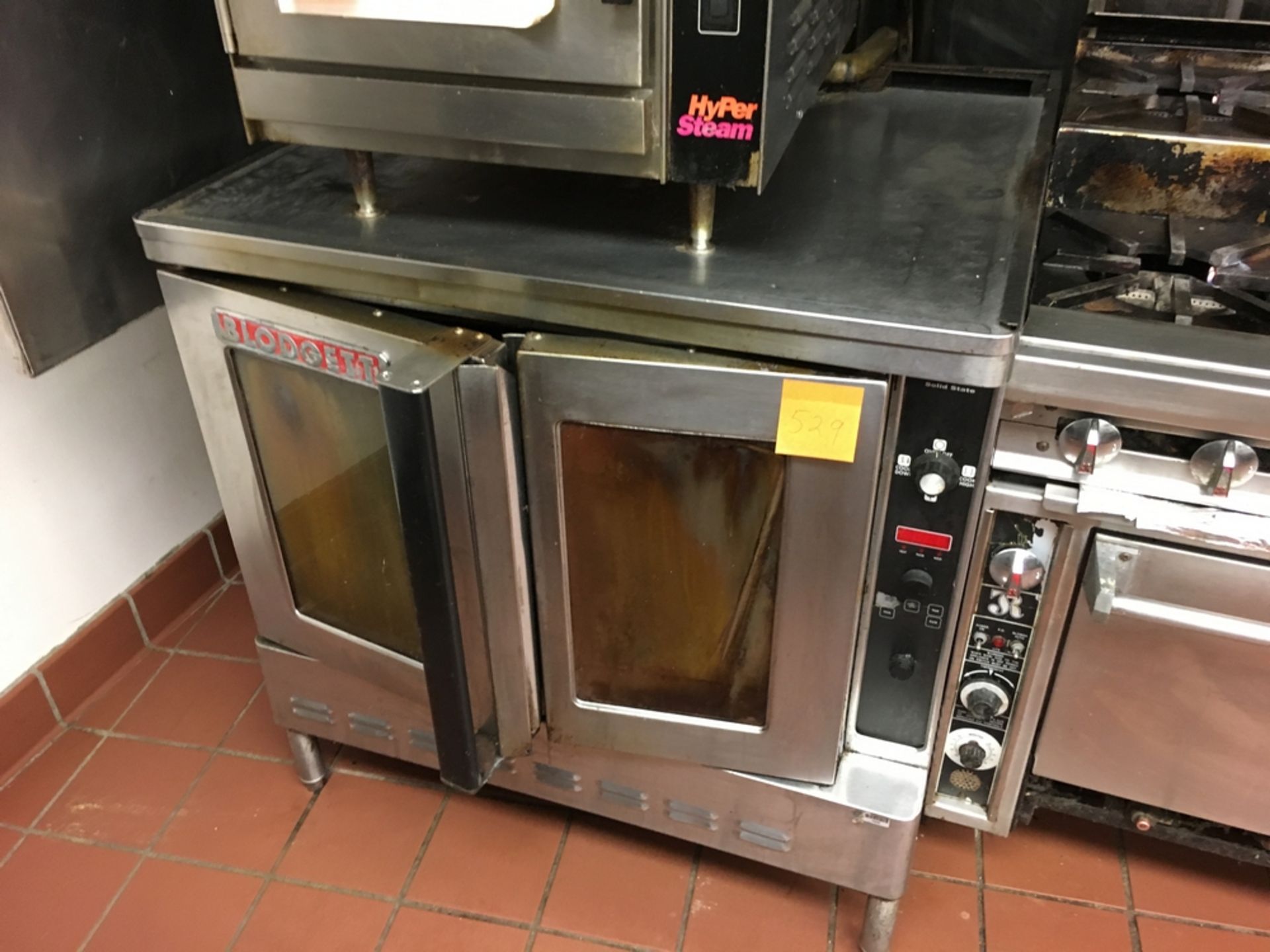 SS Oven, Blodgett, 3 ft x 3 ft x 3 ft, Located: Main Kitchen, adjacent to Palace Grill Asset #: N/