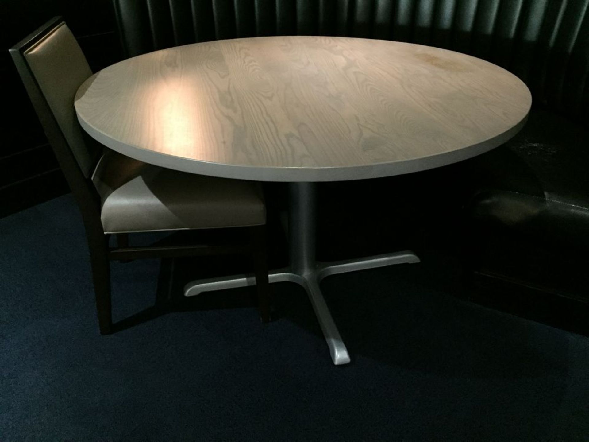 Furniture Asset: LOT OF: 11 qty: Table Round 4-Top D. Table, 50"D x 29"H, Orig. price: $500, new