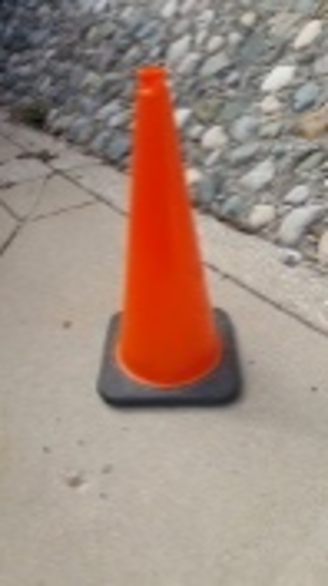 Parking Bldg: LOT OF (APPROX.): 90 qty: Traffic Control Cone Harmon Building ***NOTE from