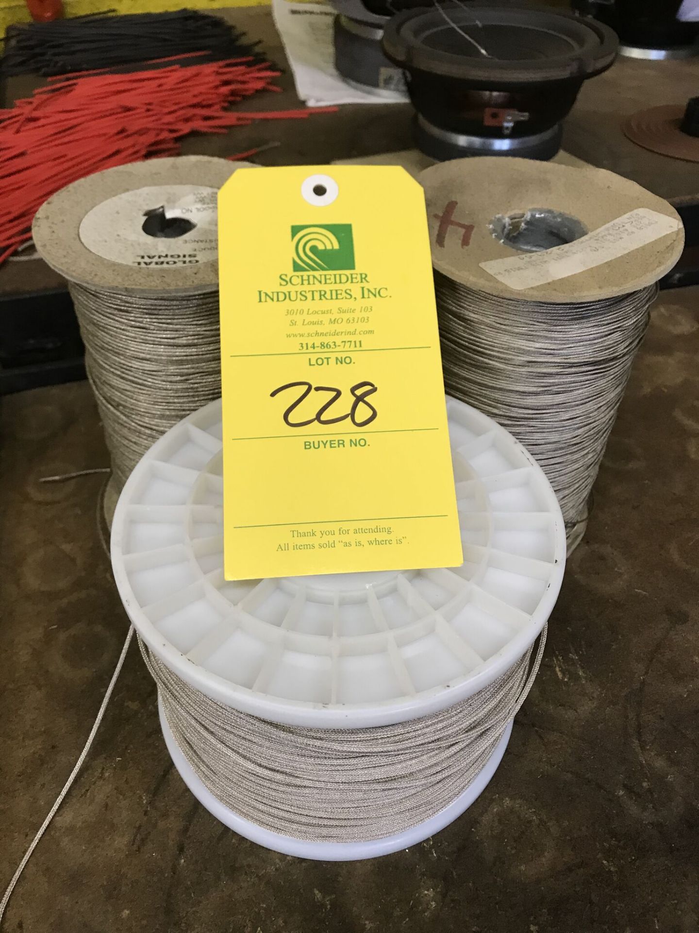 Voice Coil Lead Wire, Approx. 100,000 ft. & Approx 285 Lbs