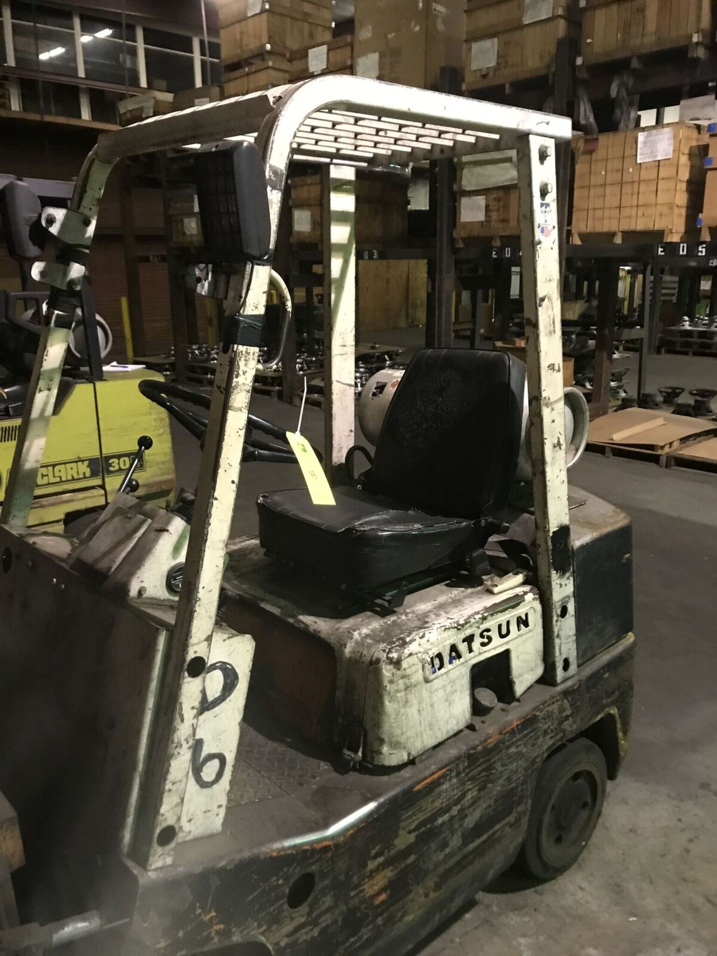 Datsun Forklift, 4567.7 Hours, Capacity 5000 Lbs, Model #CEF02 - Image 5 of 5