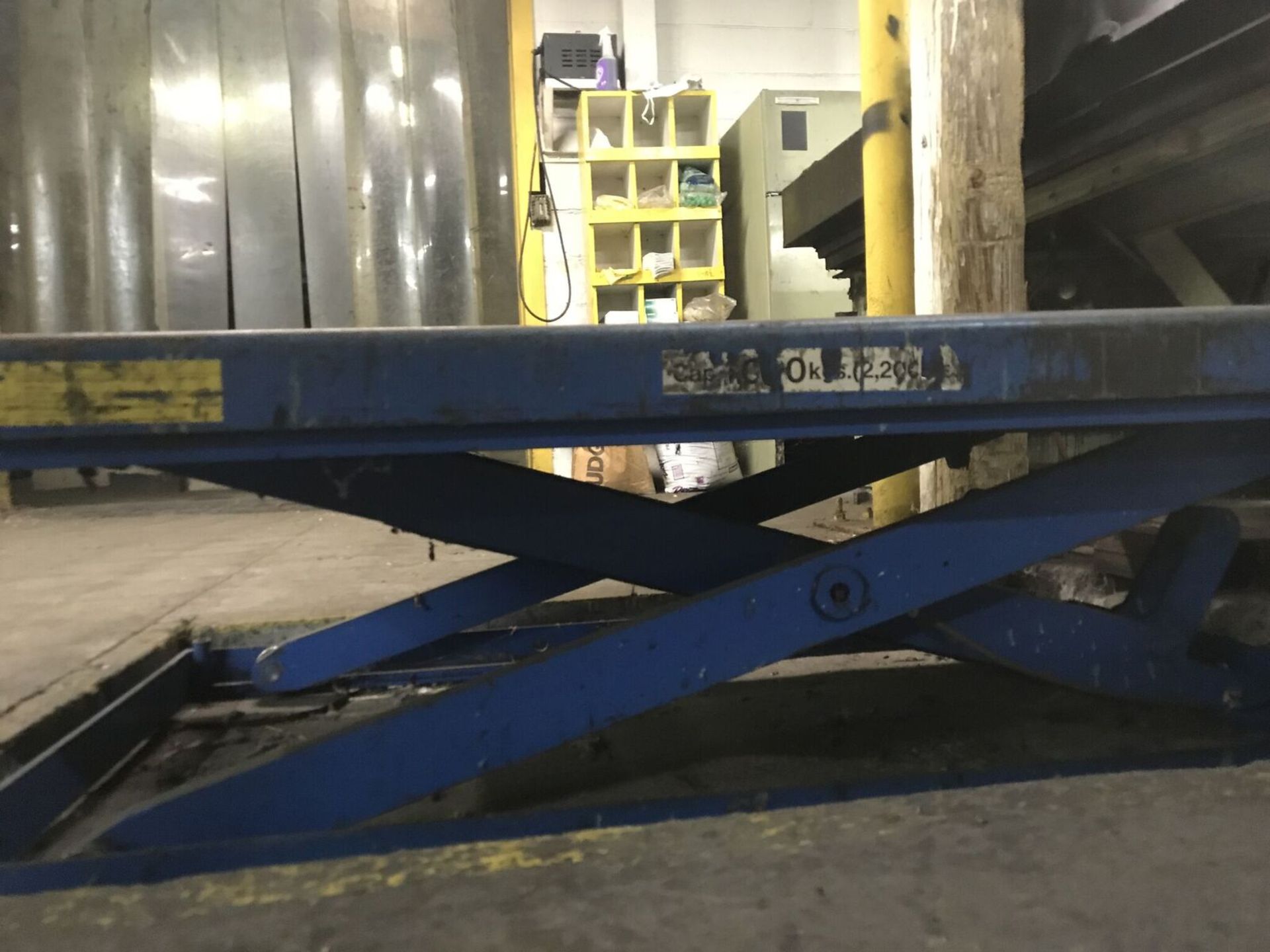 Scissor Lift, In Floor, Hydraulic over Electric, 4' x 3' with 3' Lift, 2,200 pound capacity - Image 2 of 2