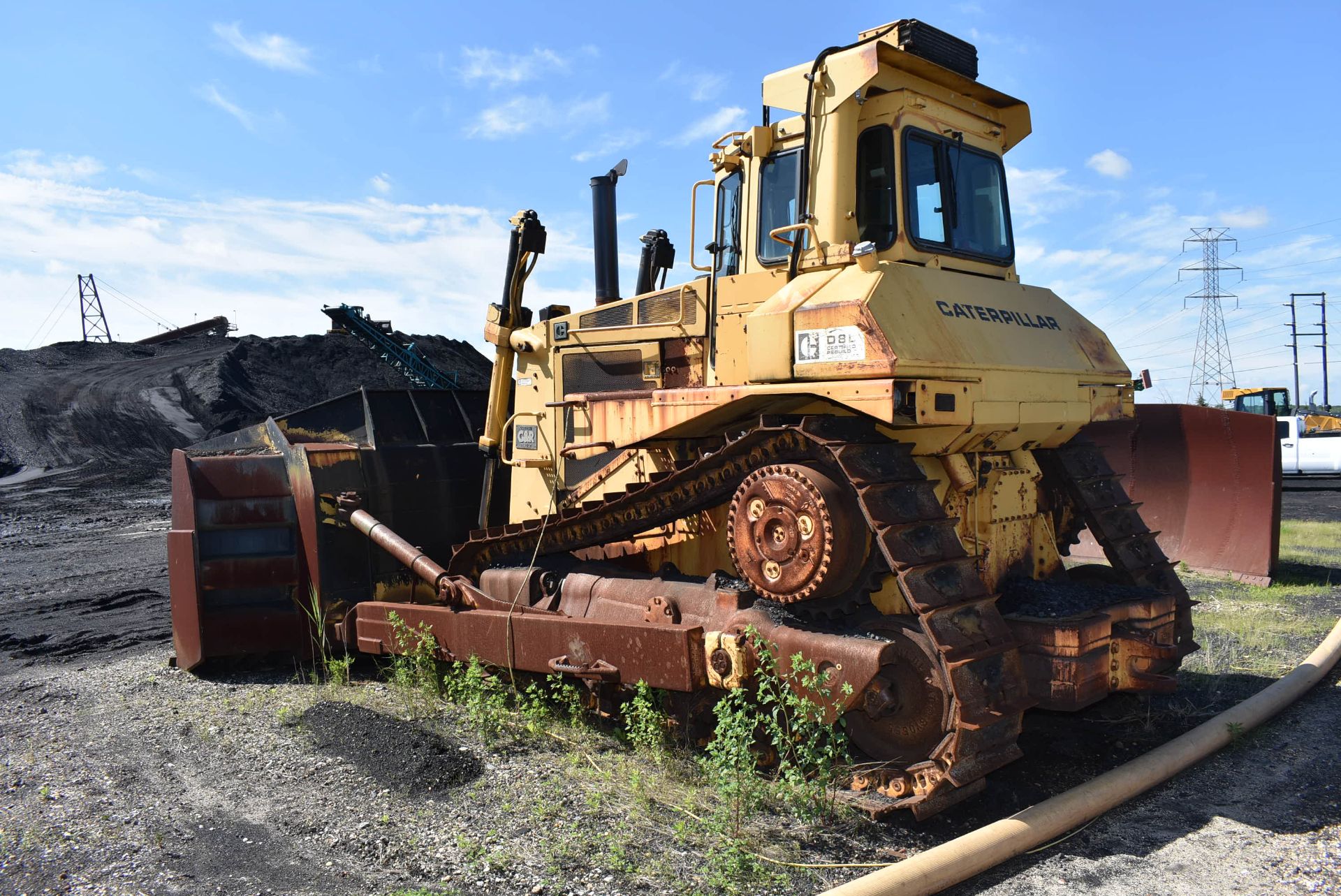 Caterpillar Model D8-L Bulldozer, SN 53475366/5342785, Balderson Model #PD8V18 Push Blade - Image 3 of 3