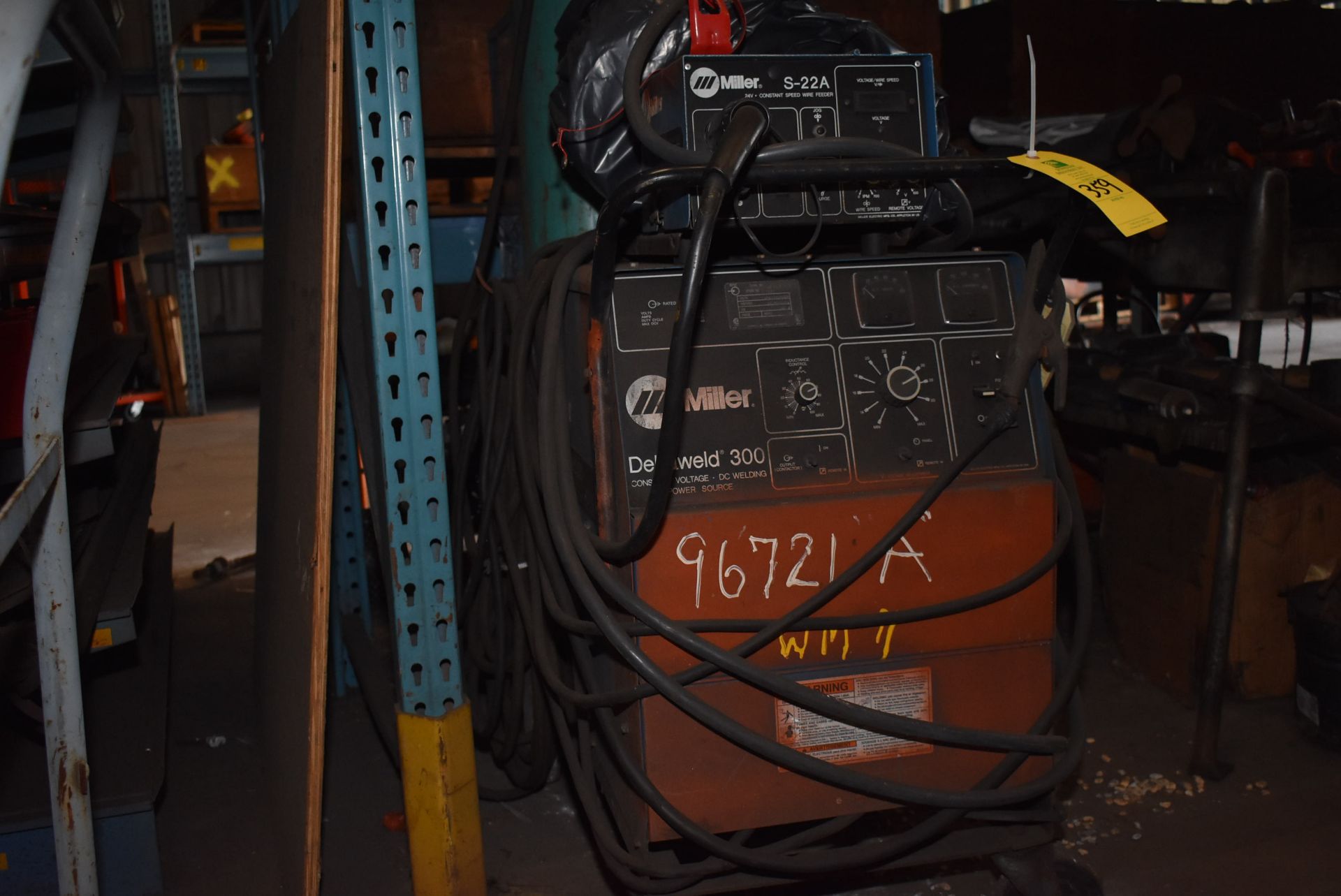 Miller Deltaweld 300 Welder, Stock #903272, Includes Miller S-22A Wire Feeder, Does Not Include - Image 2 of 2