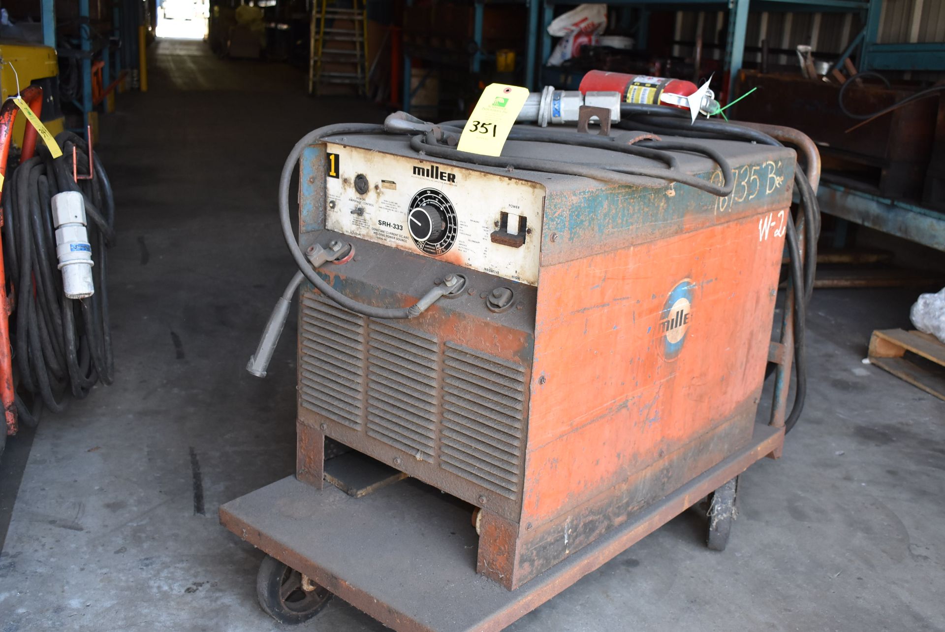 Miller #5RH-33 Welder, 4-Wheel Base