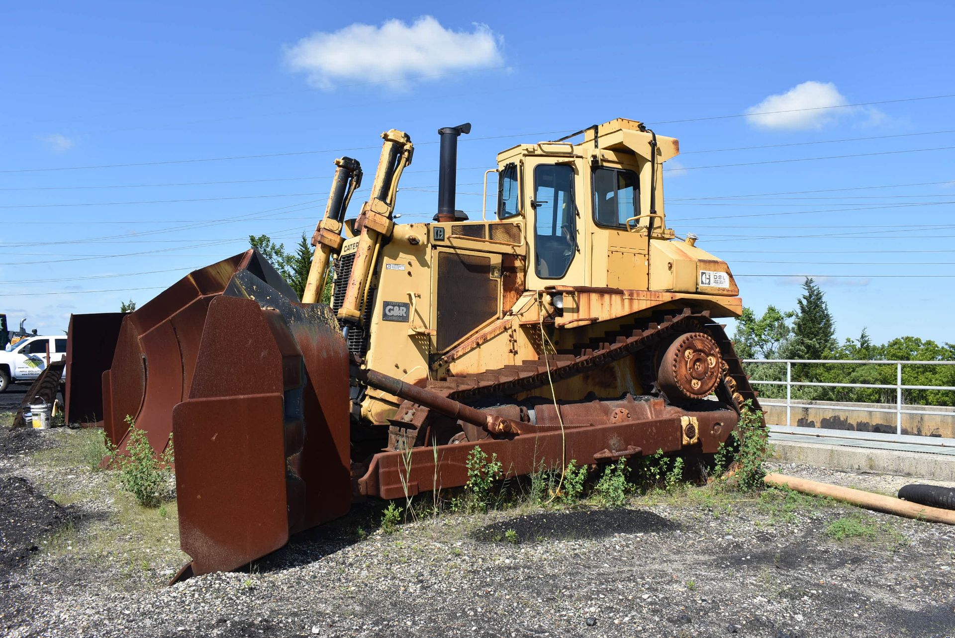 Caterpillar Model D8-L Bulldozer, SN 53475366/5342785, Balderson Model #PD8V18 Push Blade - Image 2 of 3