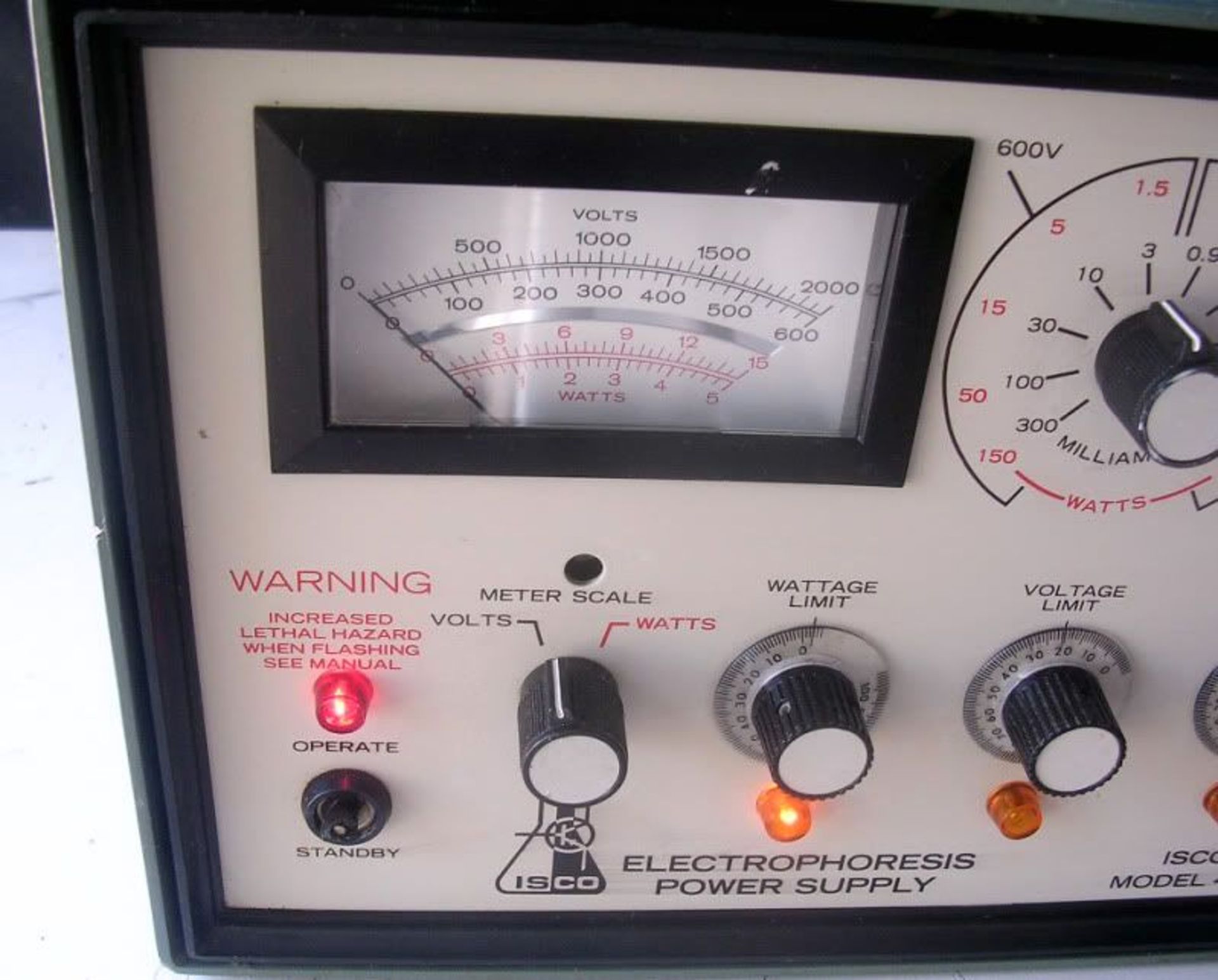 ISCO Electrophoresis Power Supply Model #494, Qty 1, 320542723729 - Image 2 of 6