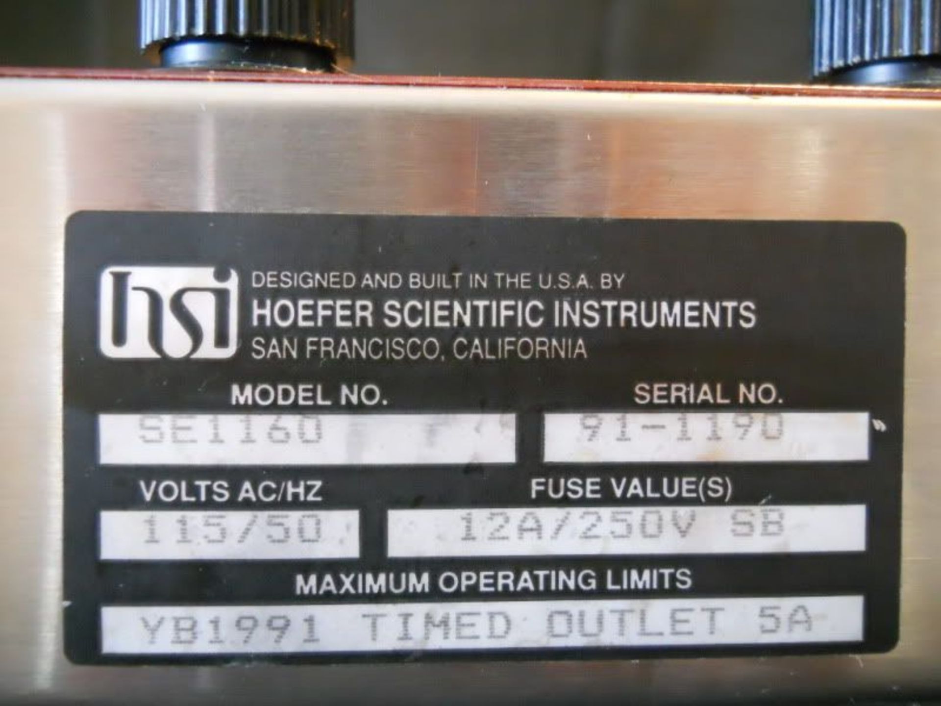 Hoefer Scientific DryGel Sr. Gel Slab Dryer Model SE1160 (SE 1160) #11, Qty 1, 330858449284 - Image 8 of 12