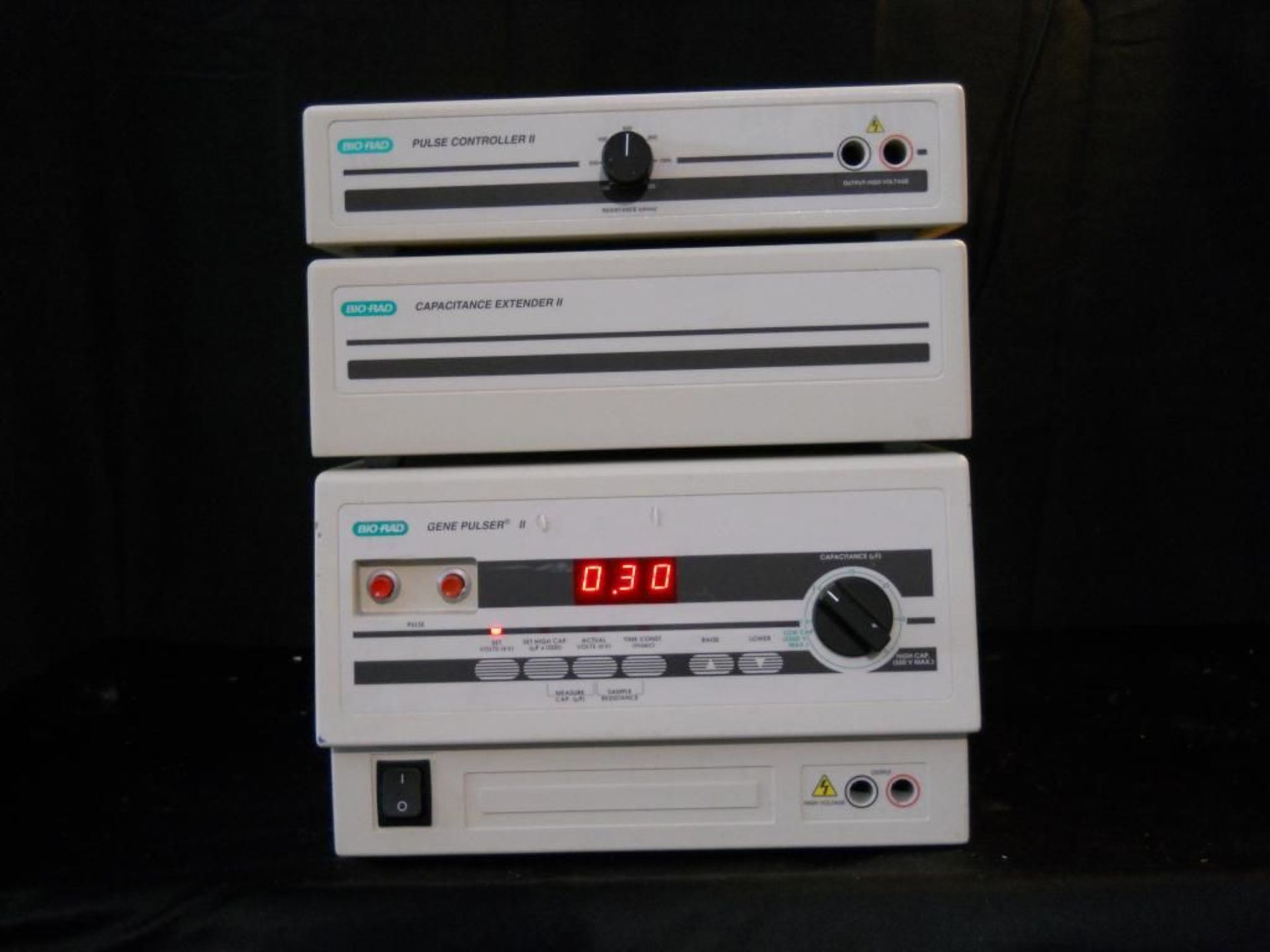 BIO-RAD Gene Pulser II, Pulse Controller II & Capacitance Extender II (BioRad), Qty 1, 321469036576