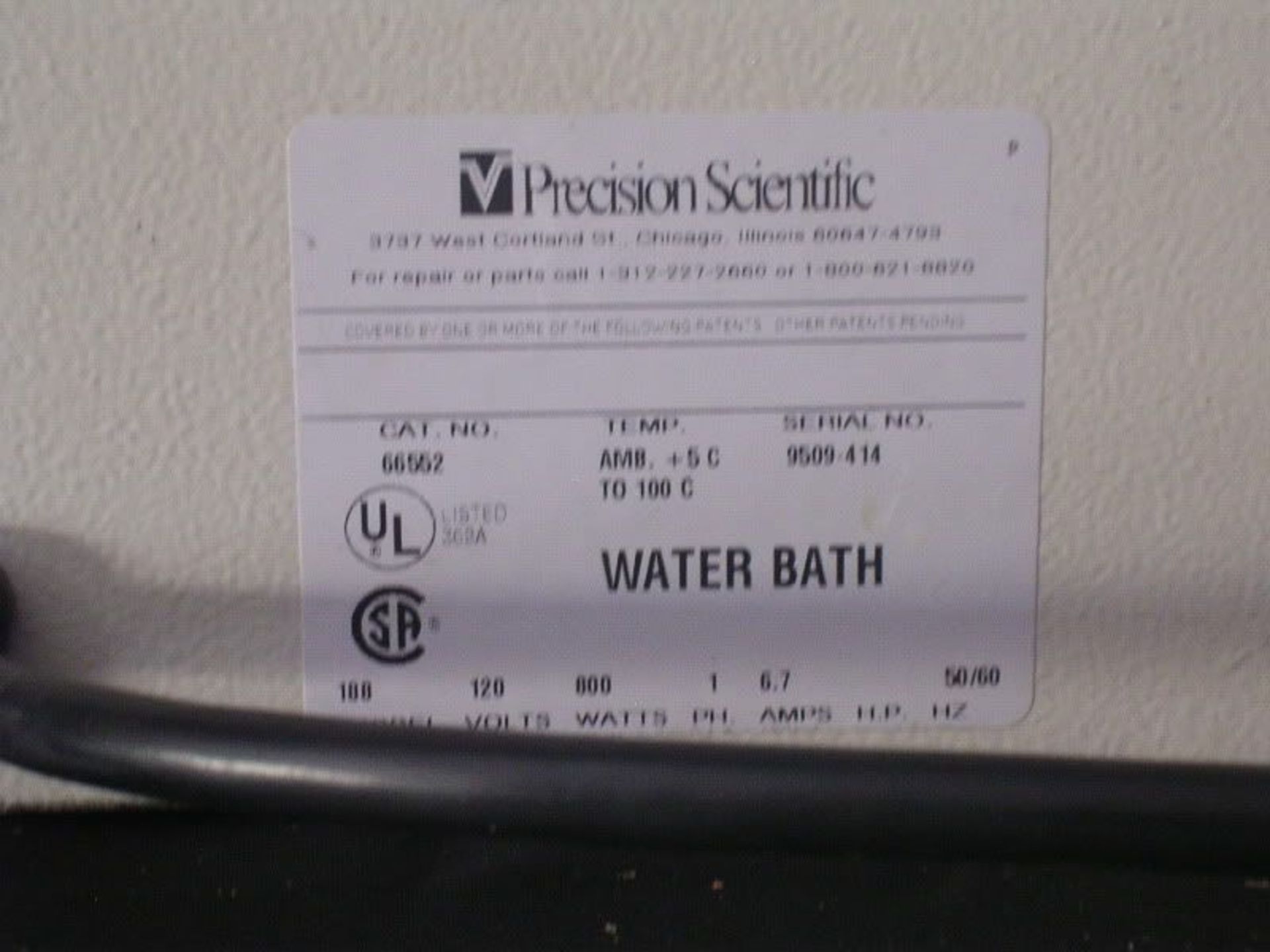 Precision Scientific All Stainless Steel Dual Heater Water Bath Model 188, Qty 1, 220883062468 - Image 6 of 8