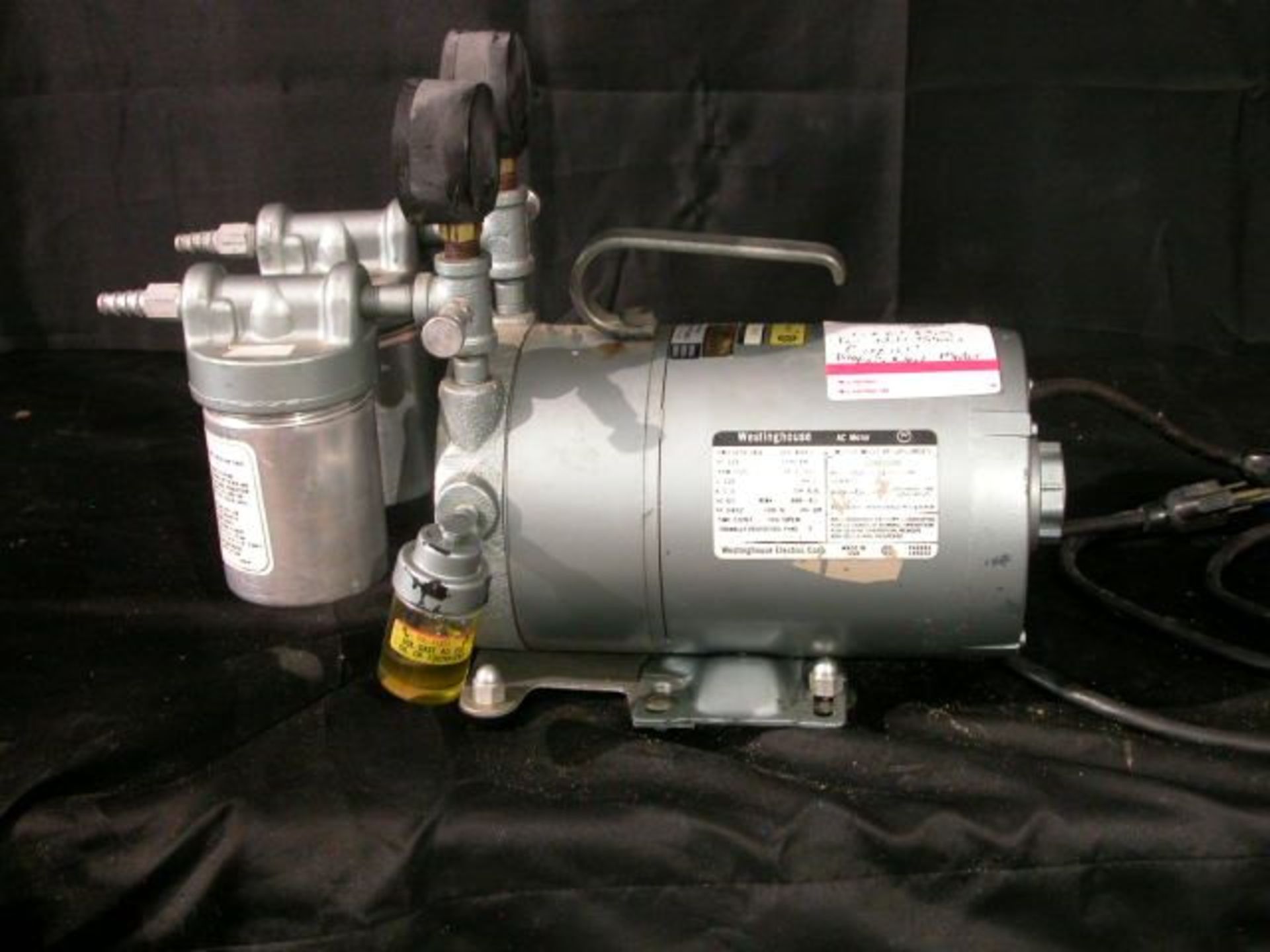 Gast Vacuum Pump Model Number Unknown For Parts, Qty 1, 221501270089