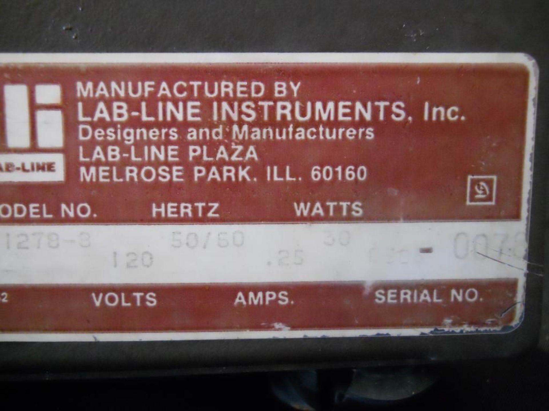 Lab Line Instruments Tissue Culture Multi-Magnestir (Stirrer Mixer) Model 1278-8, Qty 1, - Image 6 of 6