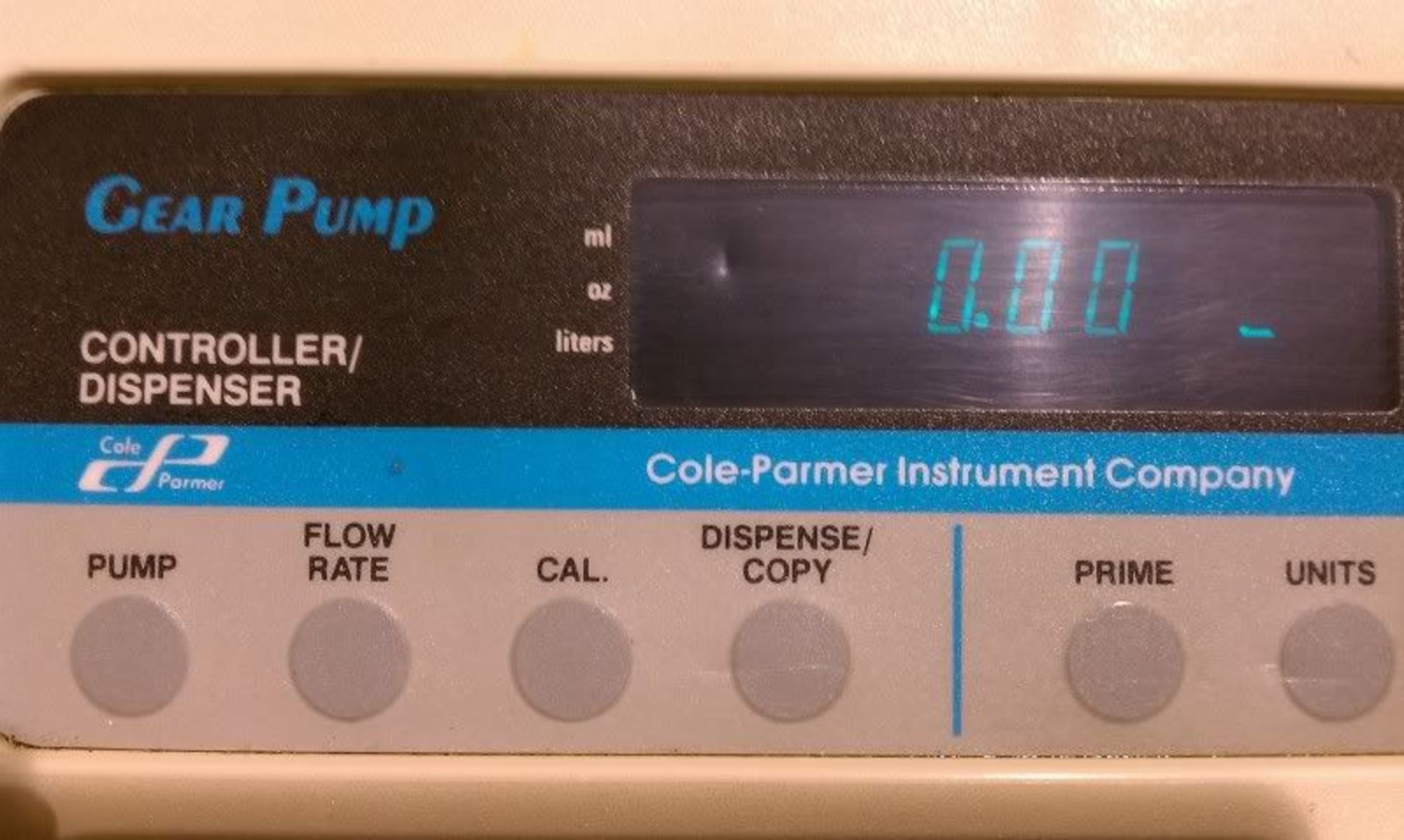 Cole Parmer Gear Pump Control 75210-60 NO Pedal, Qty 1, 220752035198 - Image 2 of 4