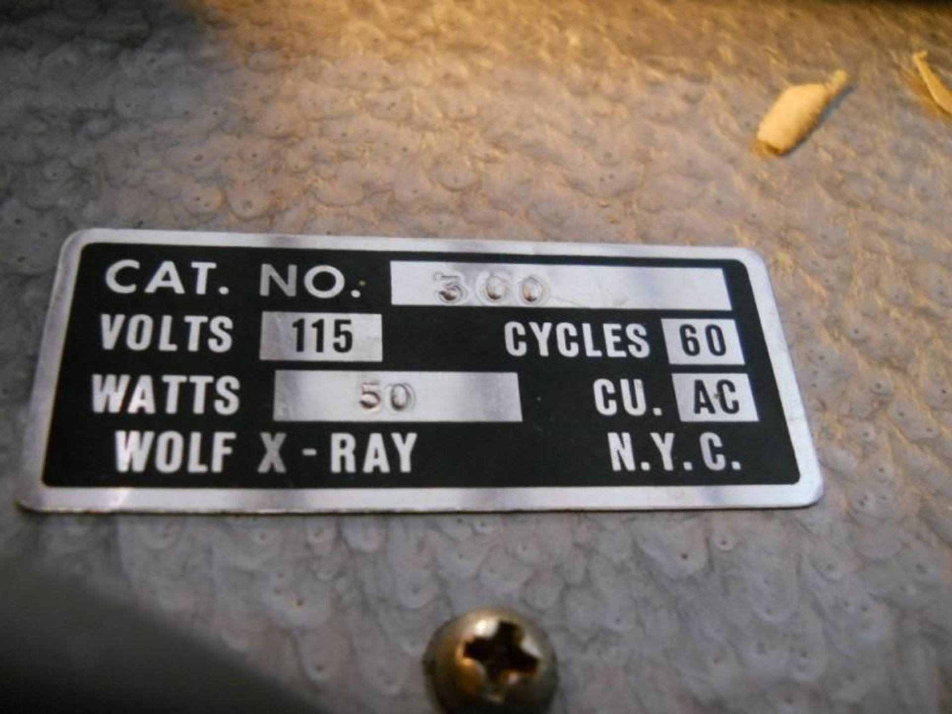 Wolf X-Ray View Box Cat No 300 (Xray Viewer Viewing Light Lamp), Qty 1, 321194535449 - Image 3 of 6
