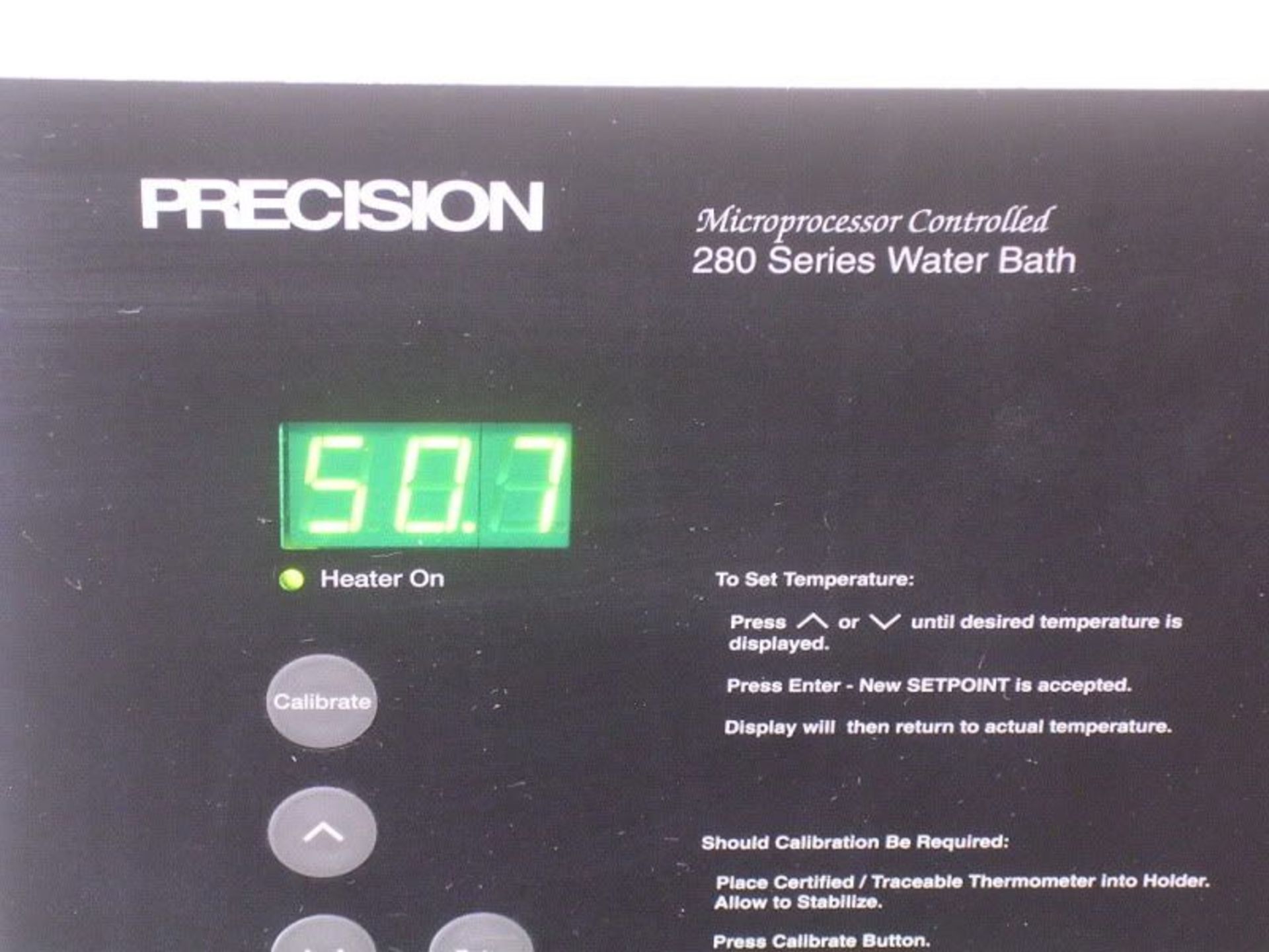Precision Scientific Microprocessor Controlled 280 Series Dual Heated Water Bath, Qty 1, - Image 2 of 8