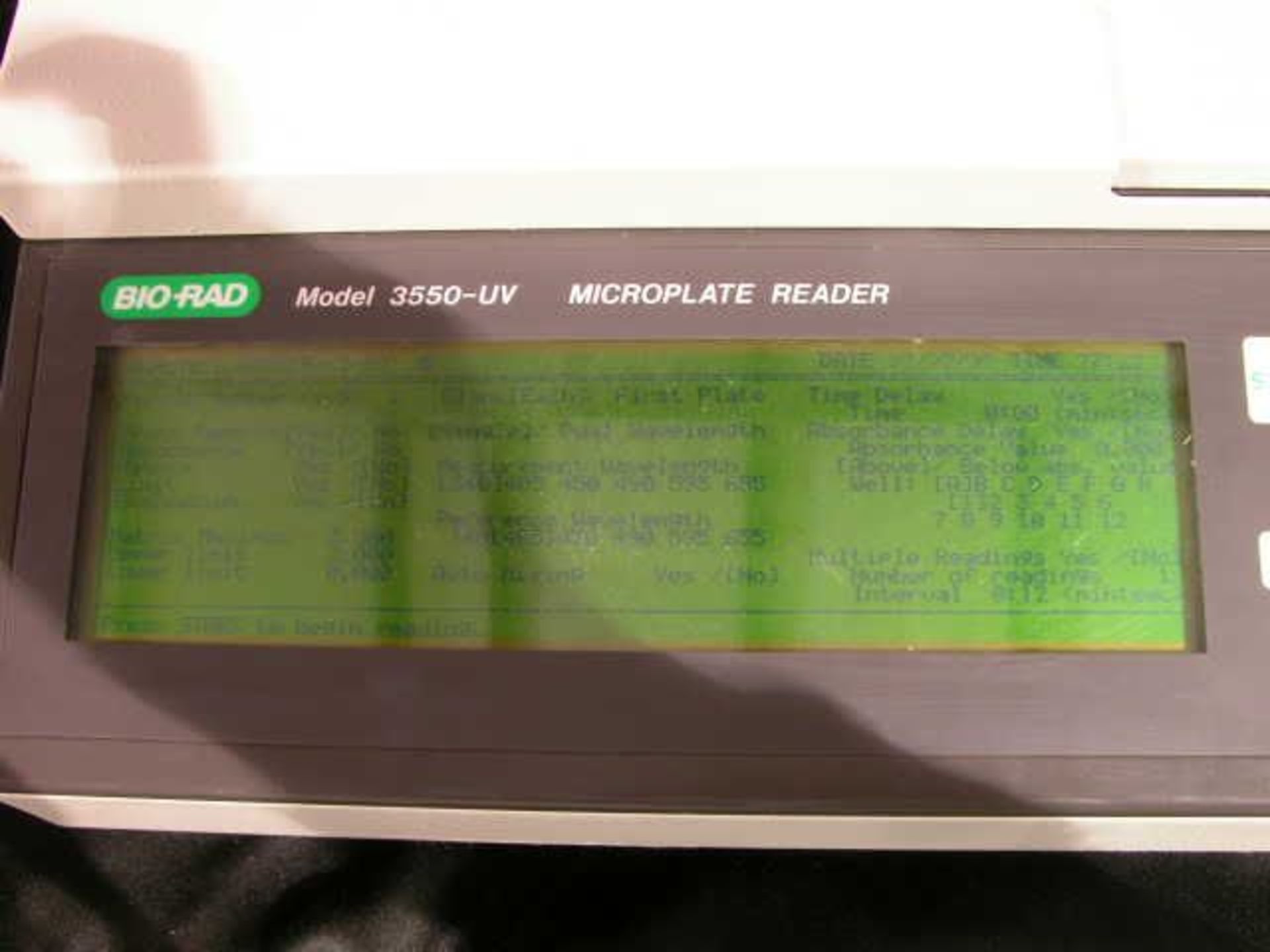 Bio Rad 3550-UV Microplate Reader, Qty 1, 320787687186 - Image 2 of 8