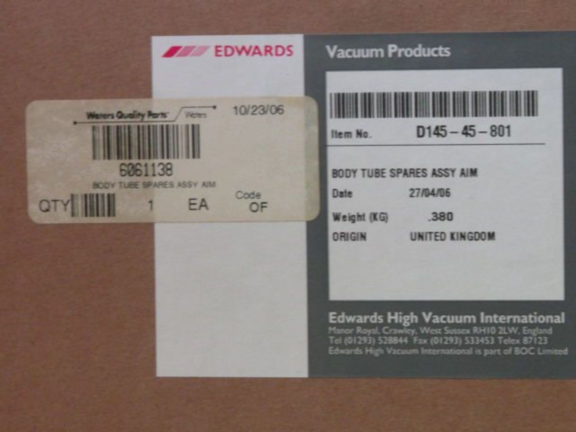Waters/Micromass Q-Tof Ultima Mass Spectrometer P.M. KIT W/ Extras, Qty 1, 321118842113 - Image 4 of 13
