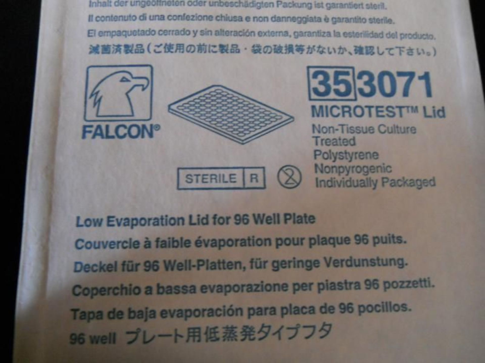 Falcon (Becton Dickinson) Microtest Lid 353071 & U-Bottom 353076, Qty 1, 222227874789 - Image 5 of 6