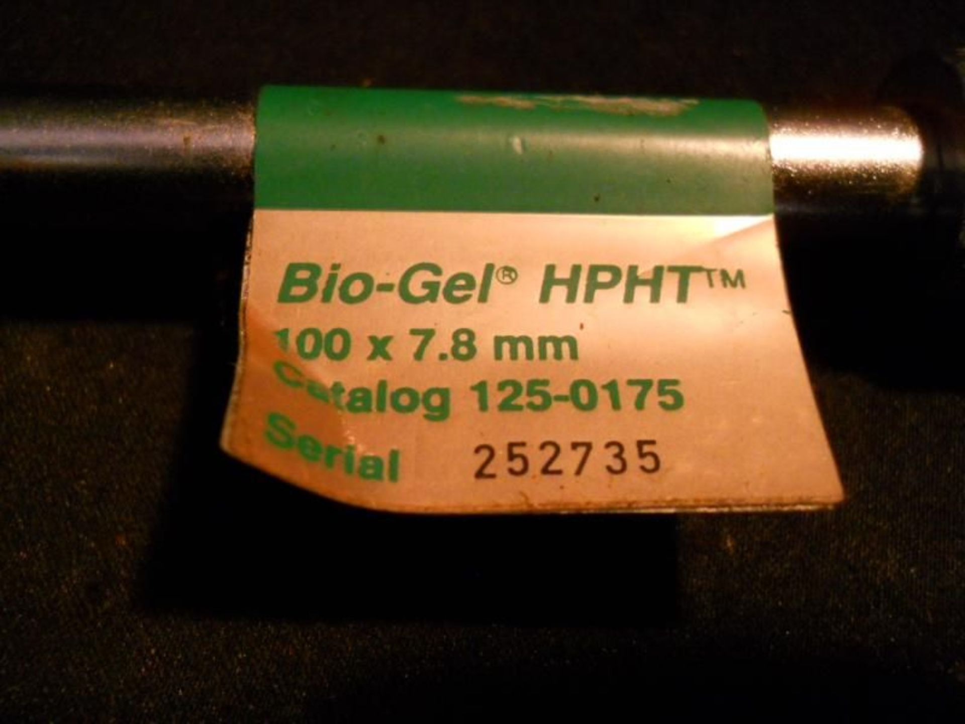 Bio-Rad (BioRad) Bio-Gel HPHT Column 100x7.8 mm Cat # 125-0175 & 125-0176, Qty 1, 321469000640 - Image 2 of 5