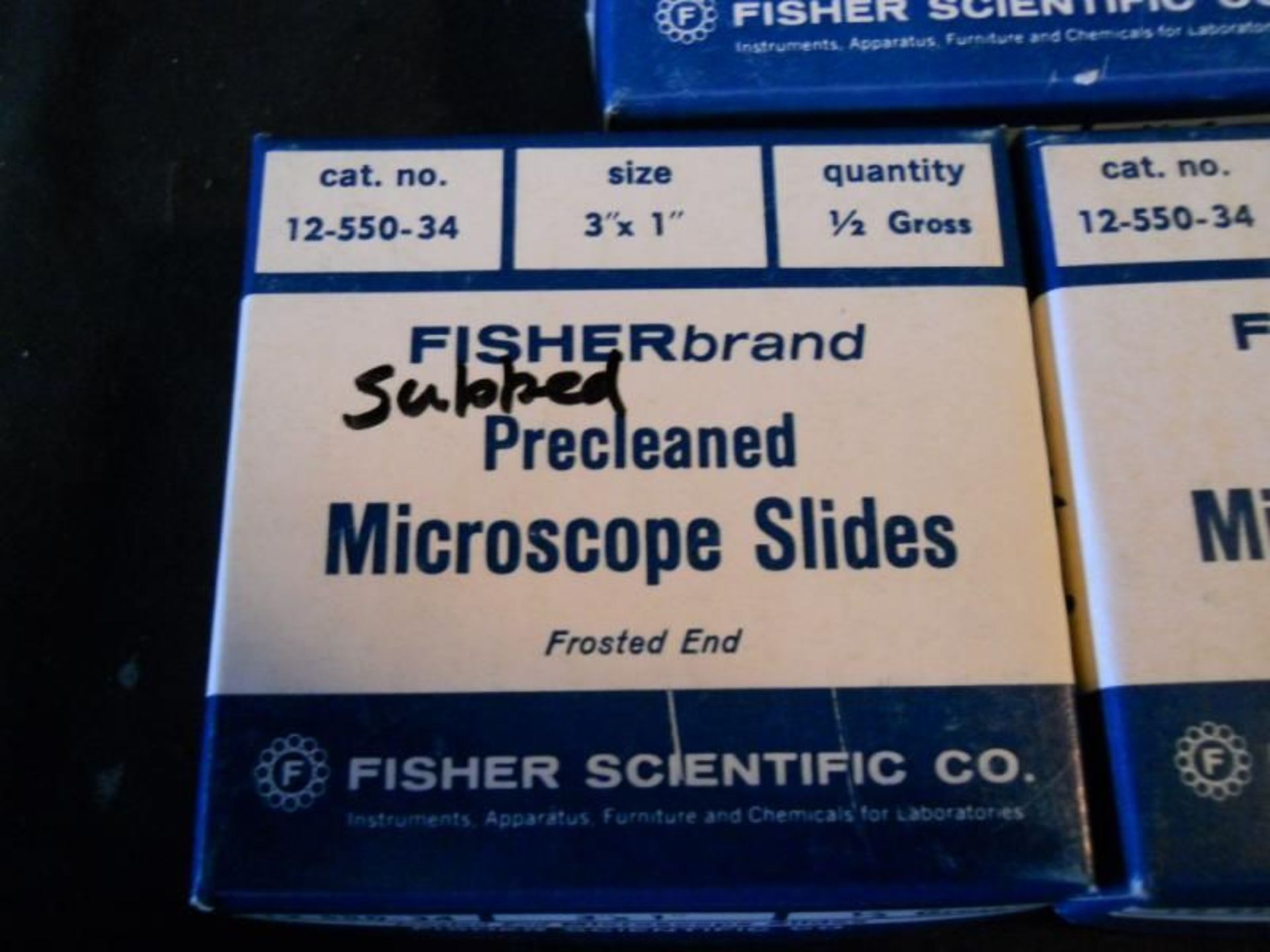 Lot of FisherBrand Frosted End Microscope Slides 3" x 1" 12-550-34 (1255034), Qty 1, 330988256616 - Image 2 of 4