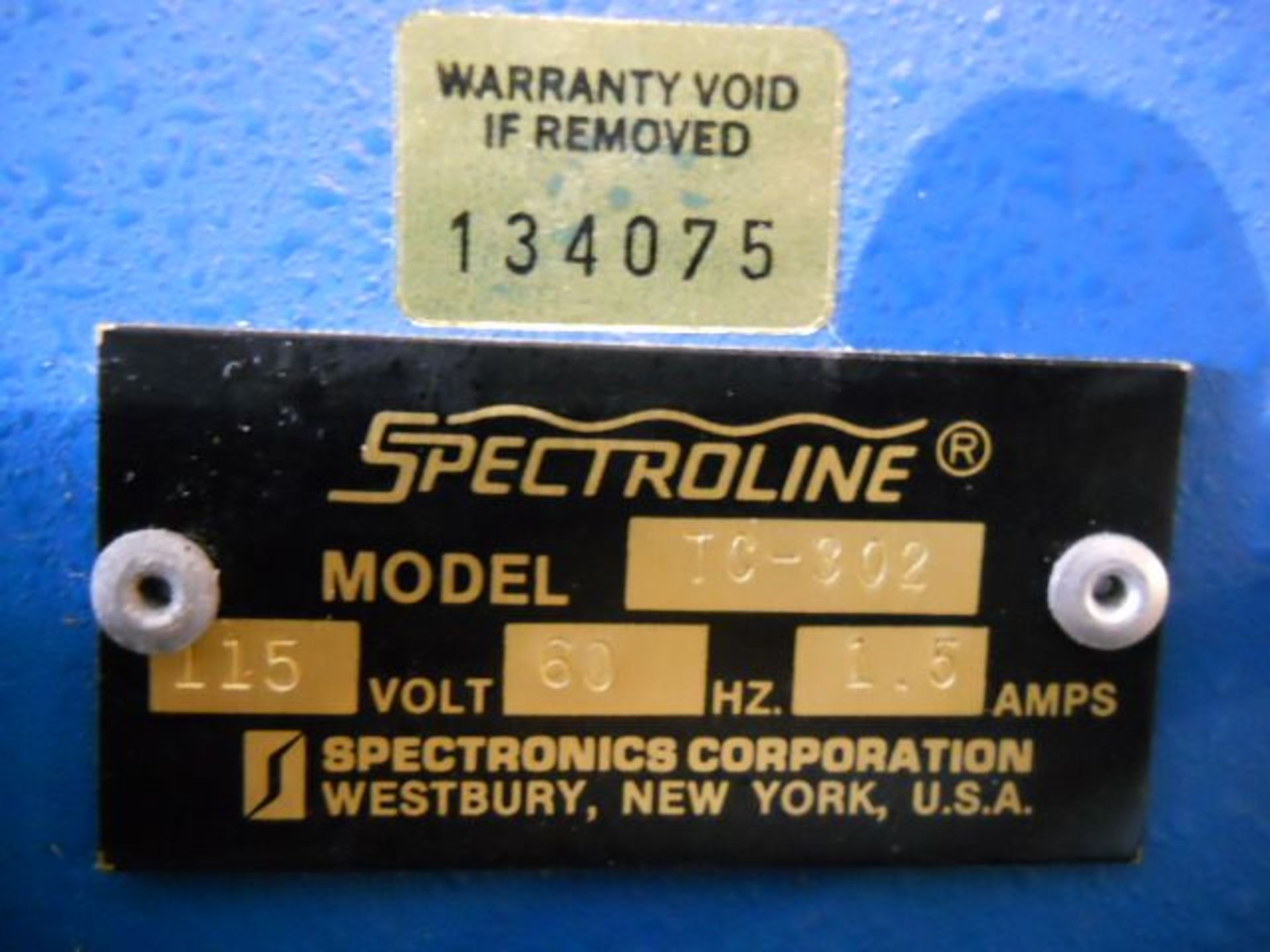 Spectroline Model TC-302 Transilluminator 302nm Ultraviolet TC302 UV Black Light, Qty 1, - Image 5 of 6