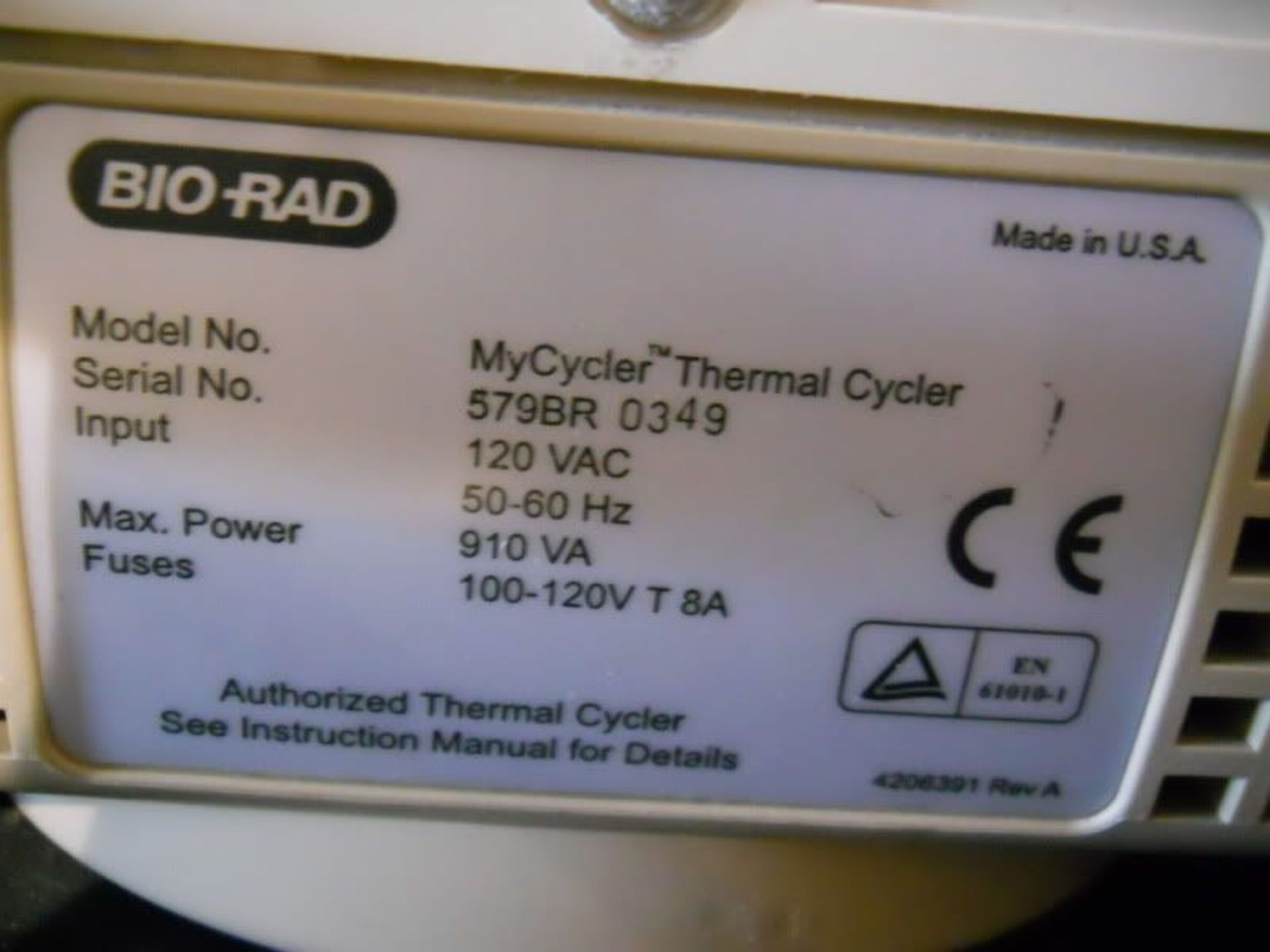 Bio-Rad Mycycler Thermal Cycler (Parts), Qty 1, 330875899829 - Image 7 of 8