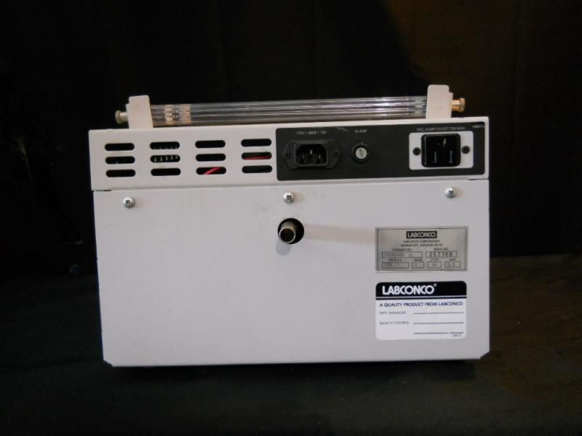 Labconco Centrivap Concentrator Heated Centrifuge (Parts), Qty 1, 331019812318 - Image 4 of 6