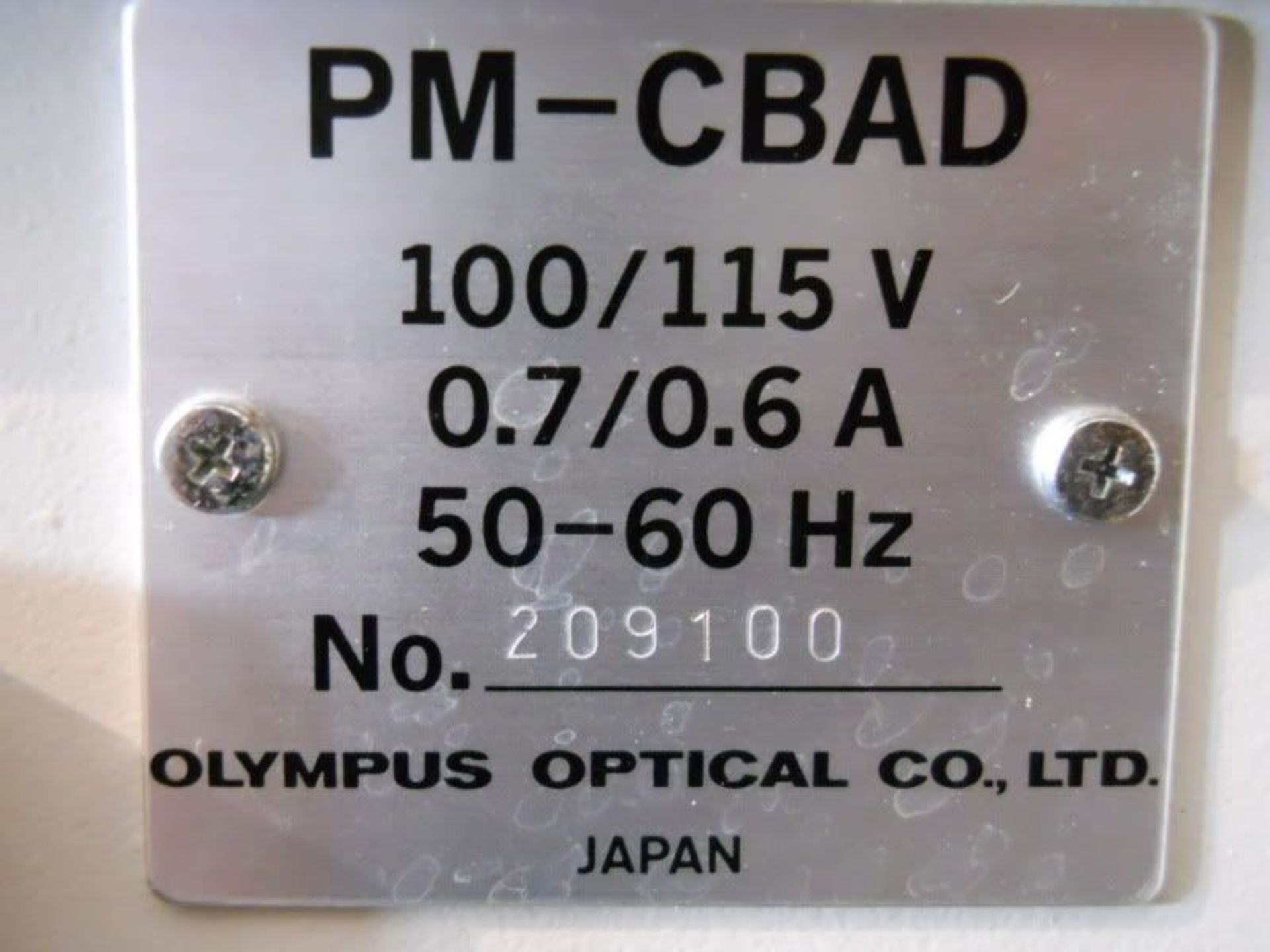 Olympus Exposure Control Unit Model PM-CBAD (PMCBAD) (For Parts), Qty 1, 321004940234 - Image 5 of 6