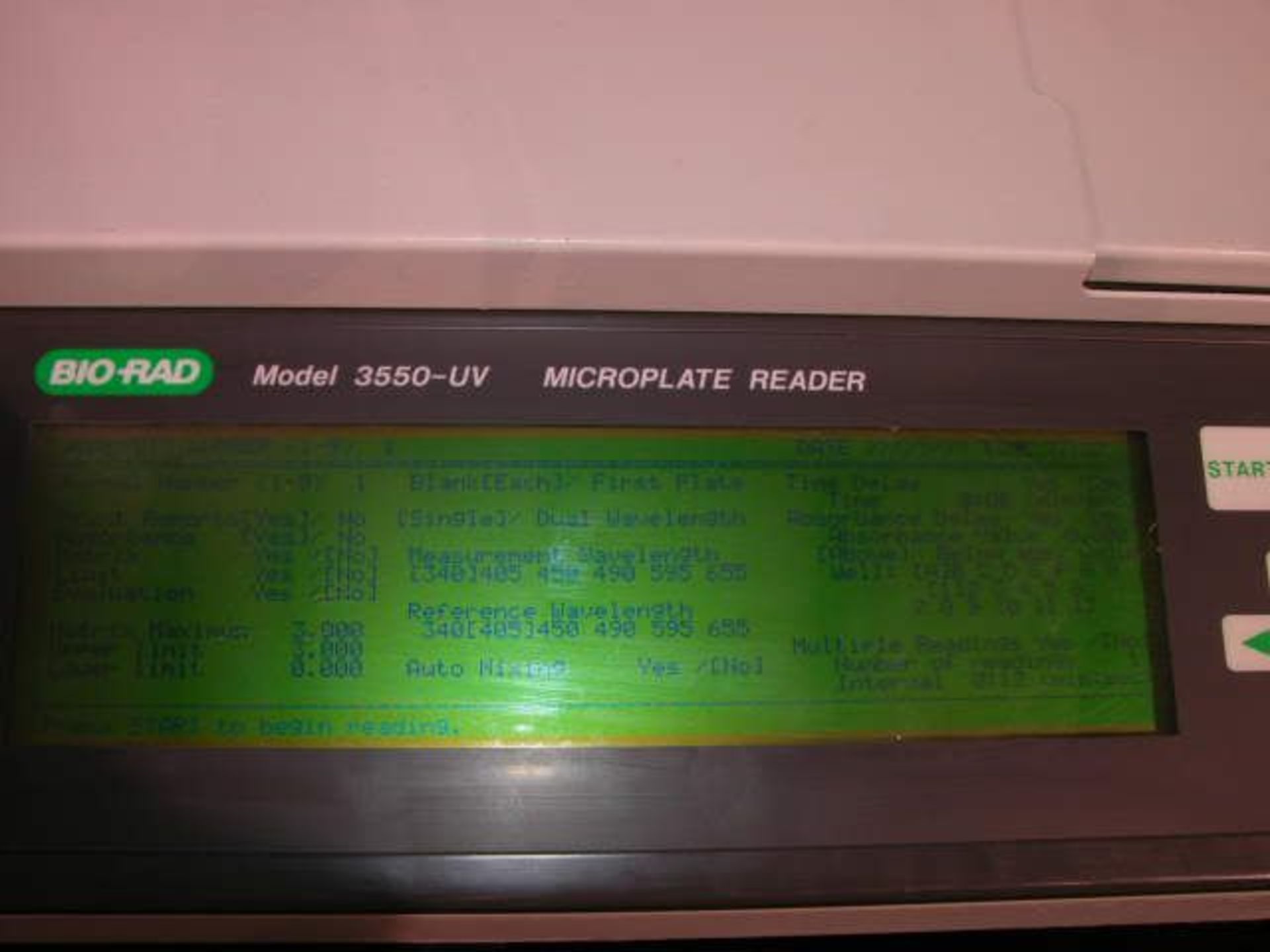 Bio Rad 3550-UV Microplate Reader, Qty 1, 320787687186 - Image 3 of 8